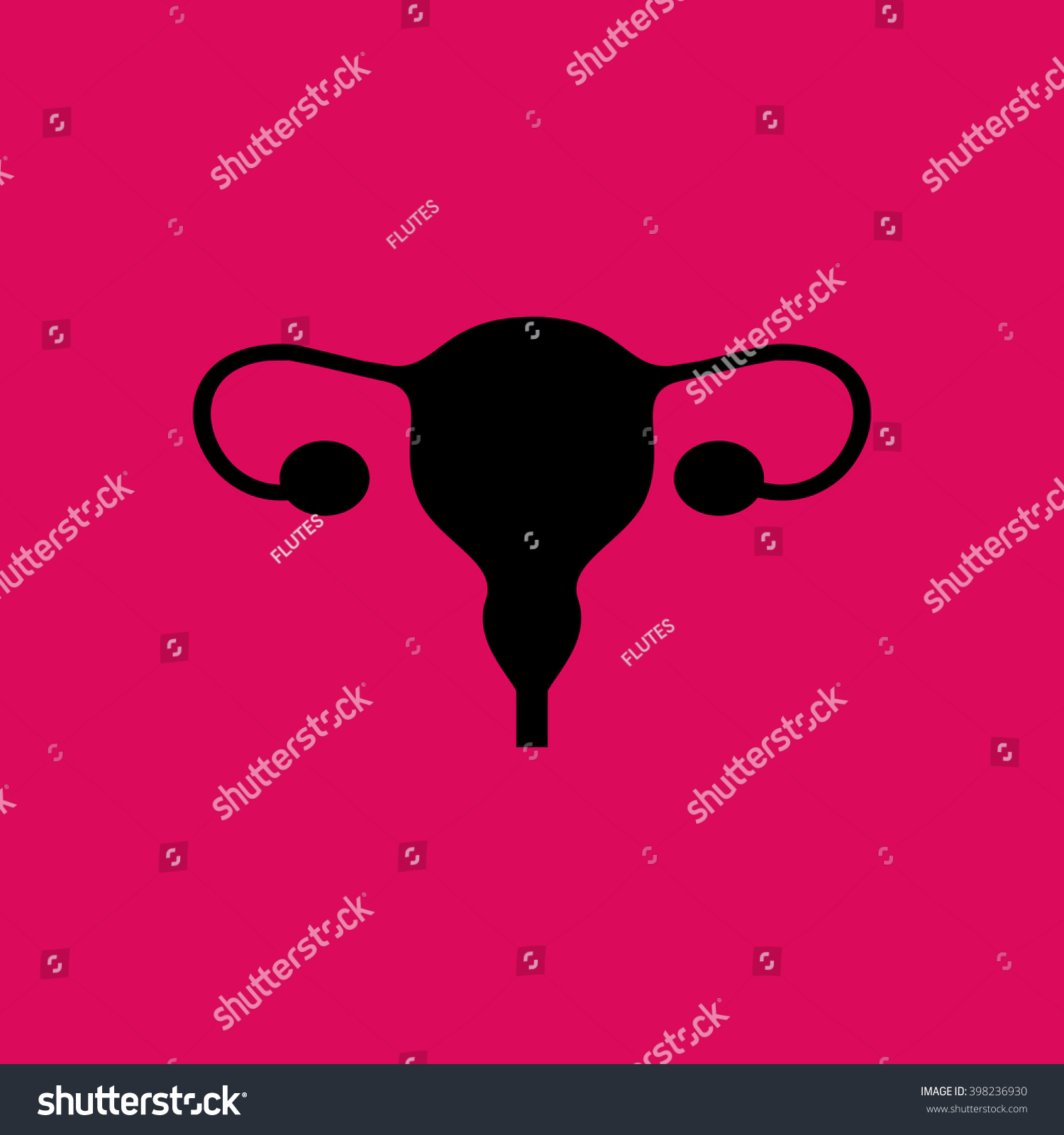 Uterus Icon Eps 10 Stock Vector Illustration 398236930 Shutterstock 3605