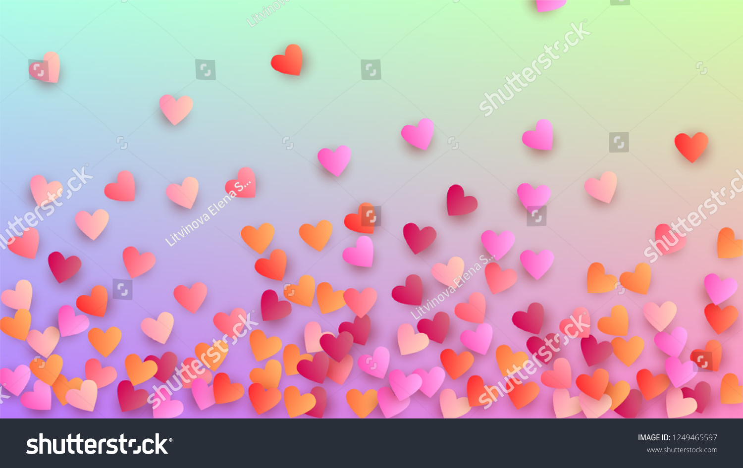 115,619 Many hearts background Images, Stock Photos & Vectors ...