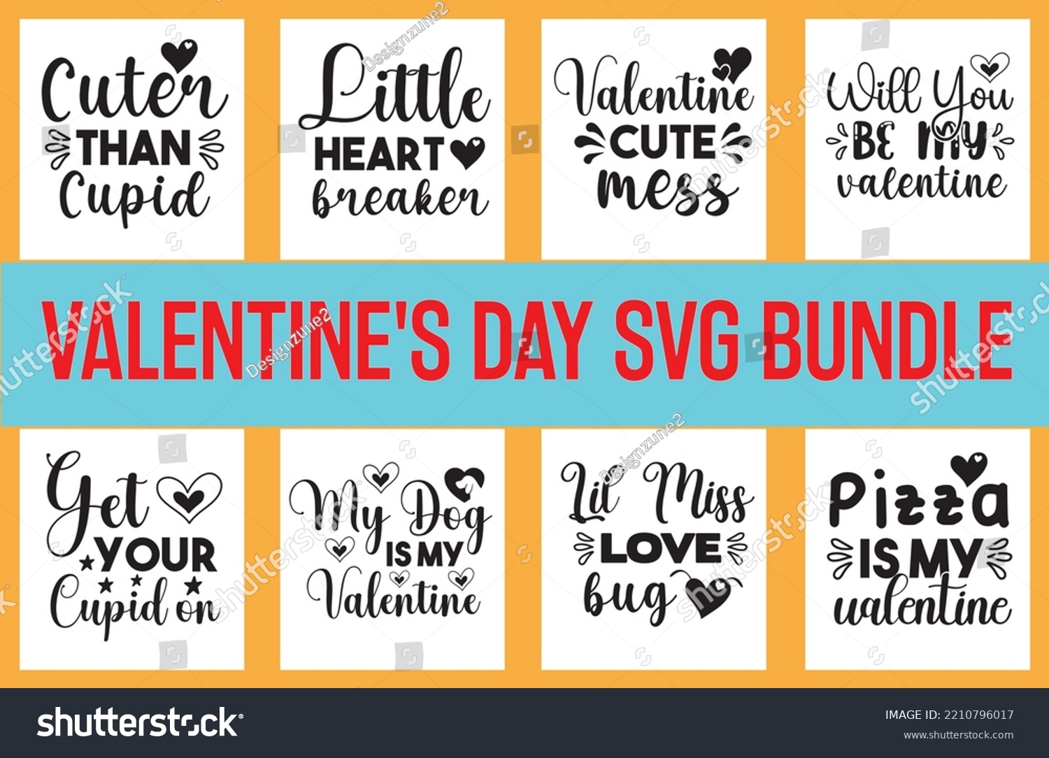 SVG of Valentine's day svg bundle file svg