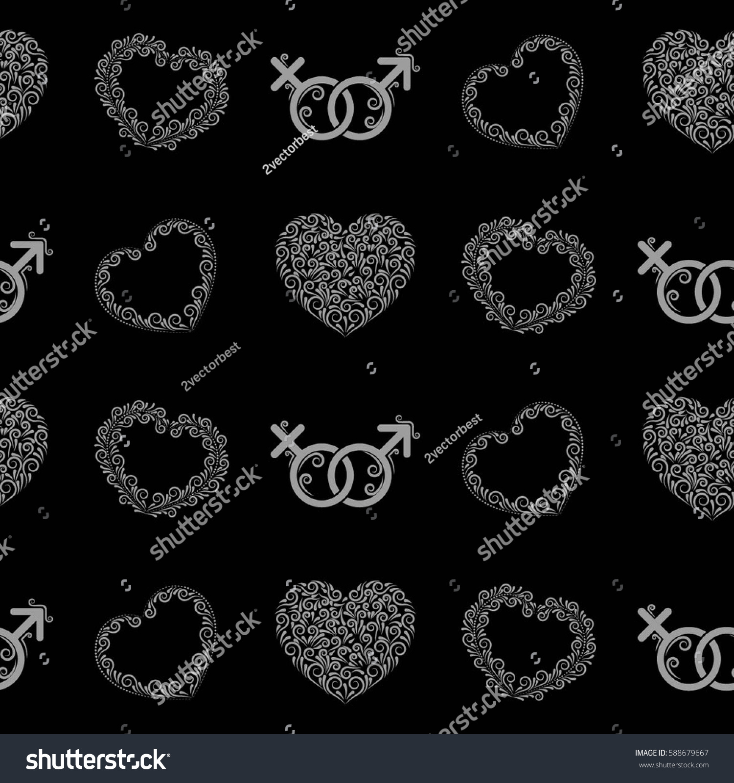 Pattern The Human Abstract | valentines day human heart love background stock vector Pattern The Human Abstract | valentines day human heart love background stock vector