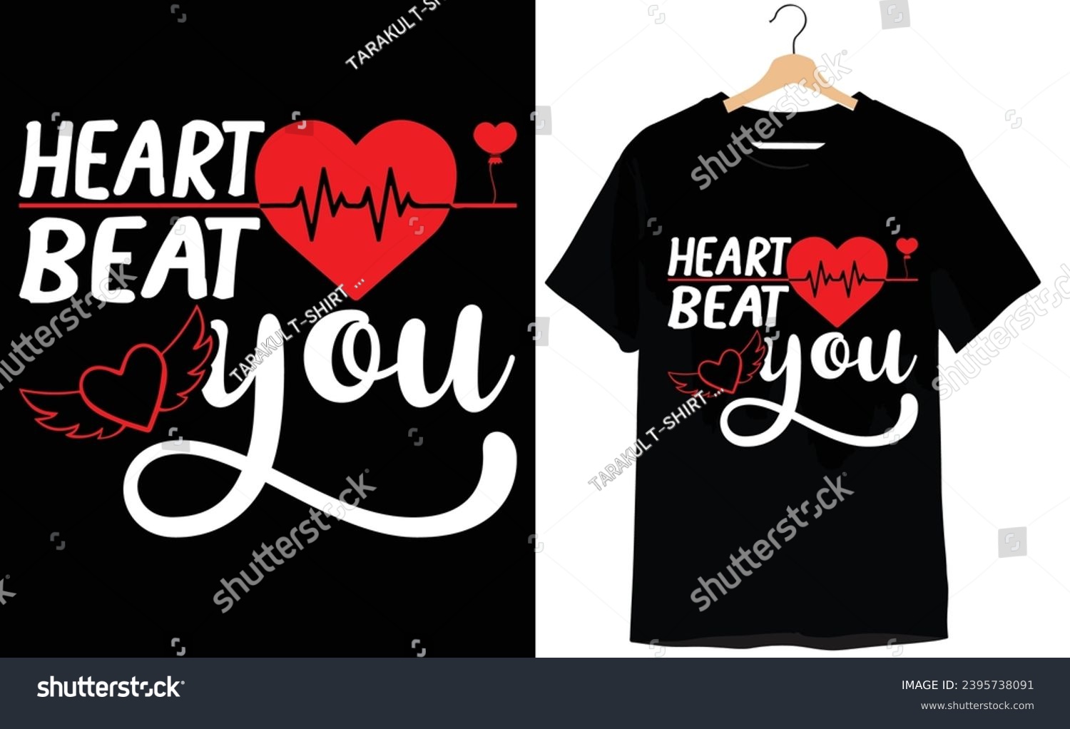 SVG of valentine's day typography t-shirt design svg