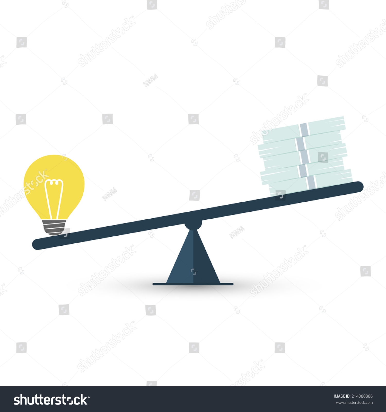 Value Idea Stock Vector (Royalty Free) 214080886 Shutterstock