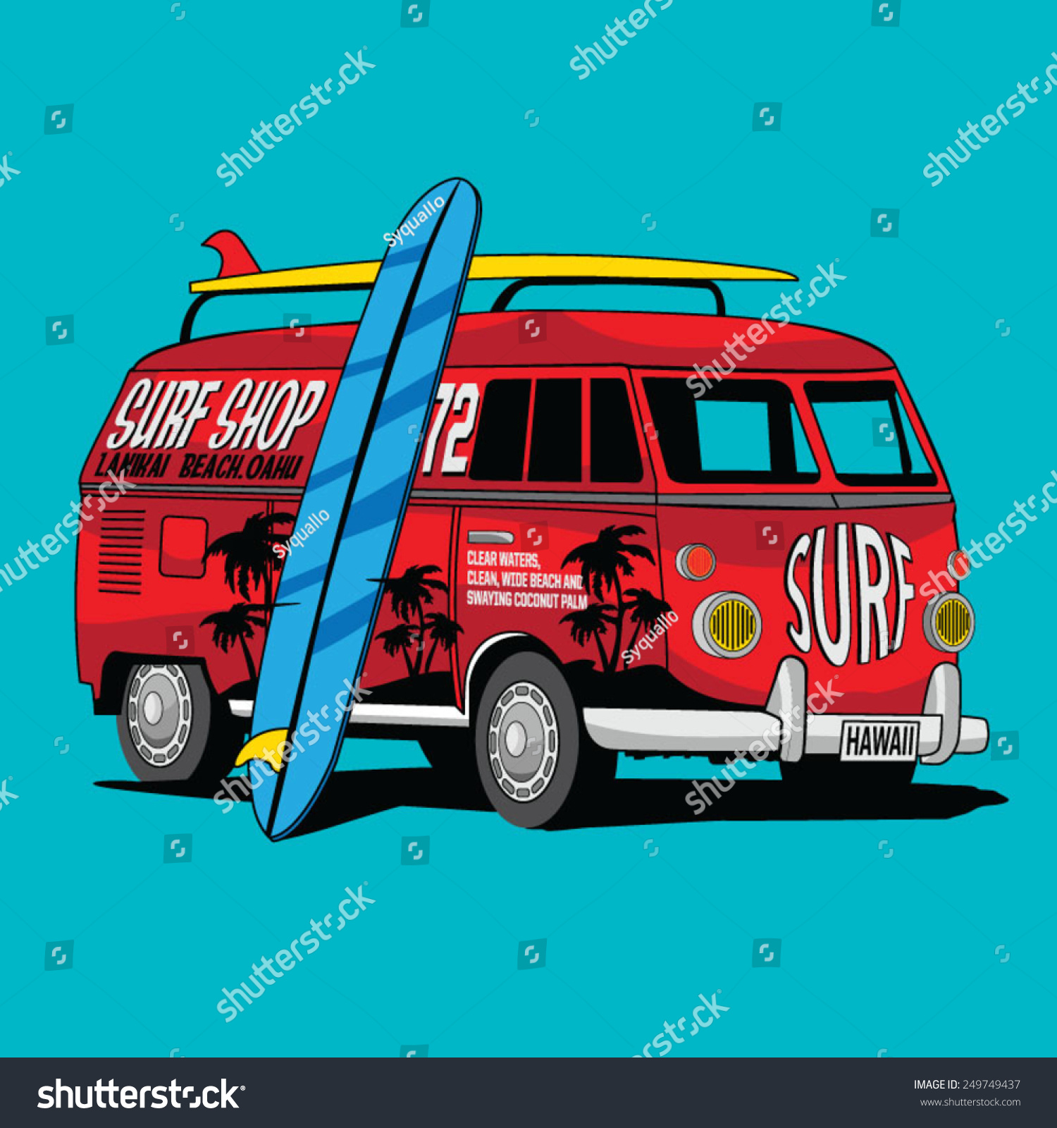 van surf