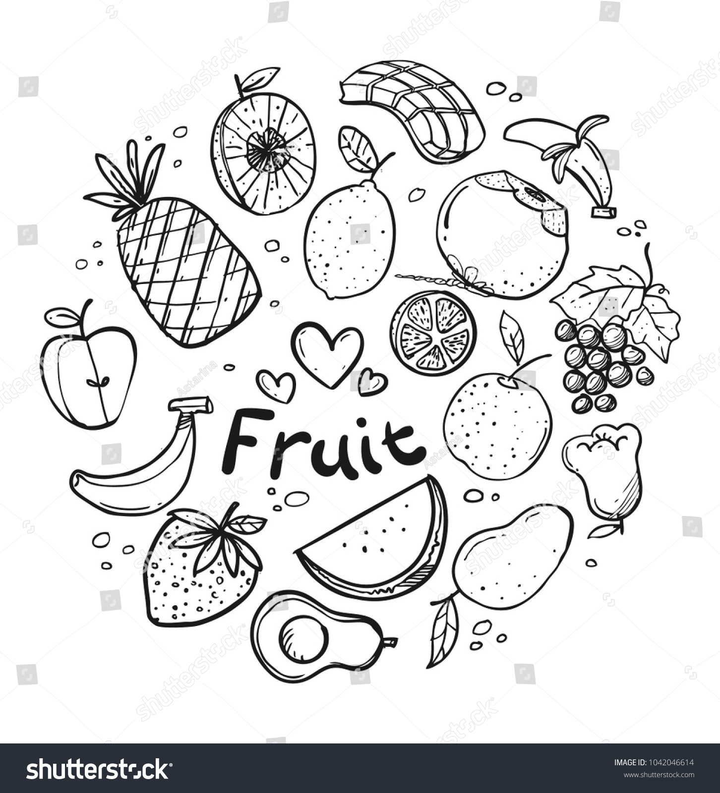 230,088 Fruit doodles Images, Stock Photos & Vectors | Shutterstock