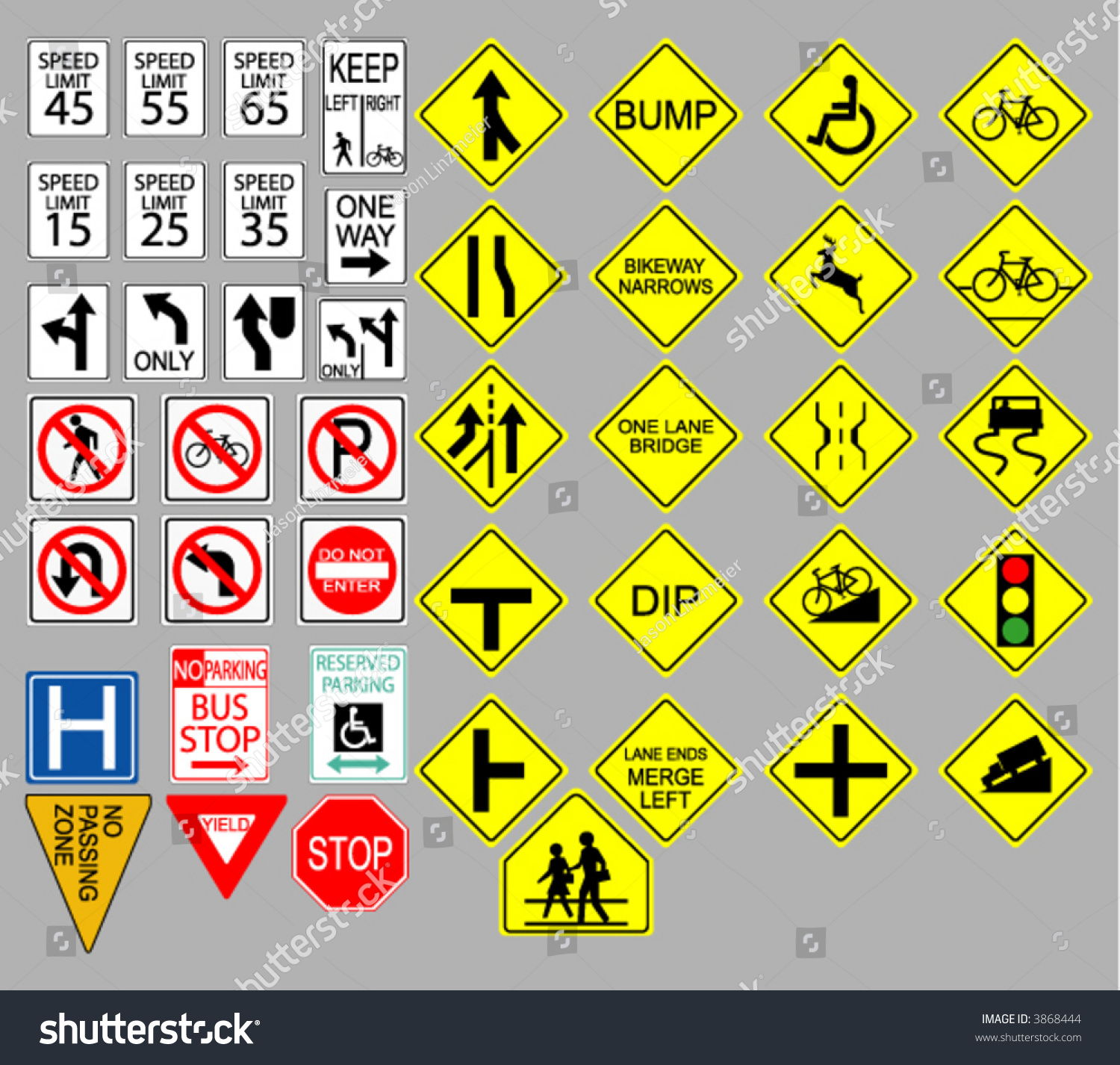 us road signs