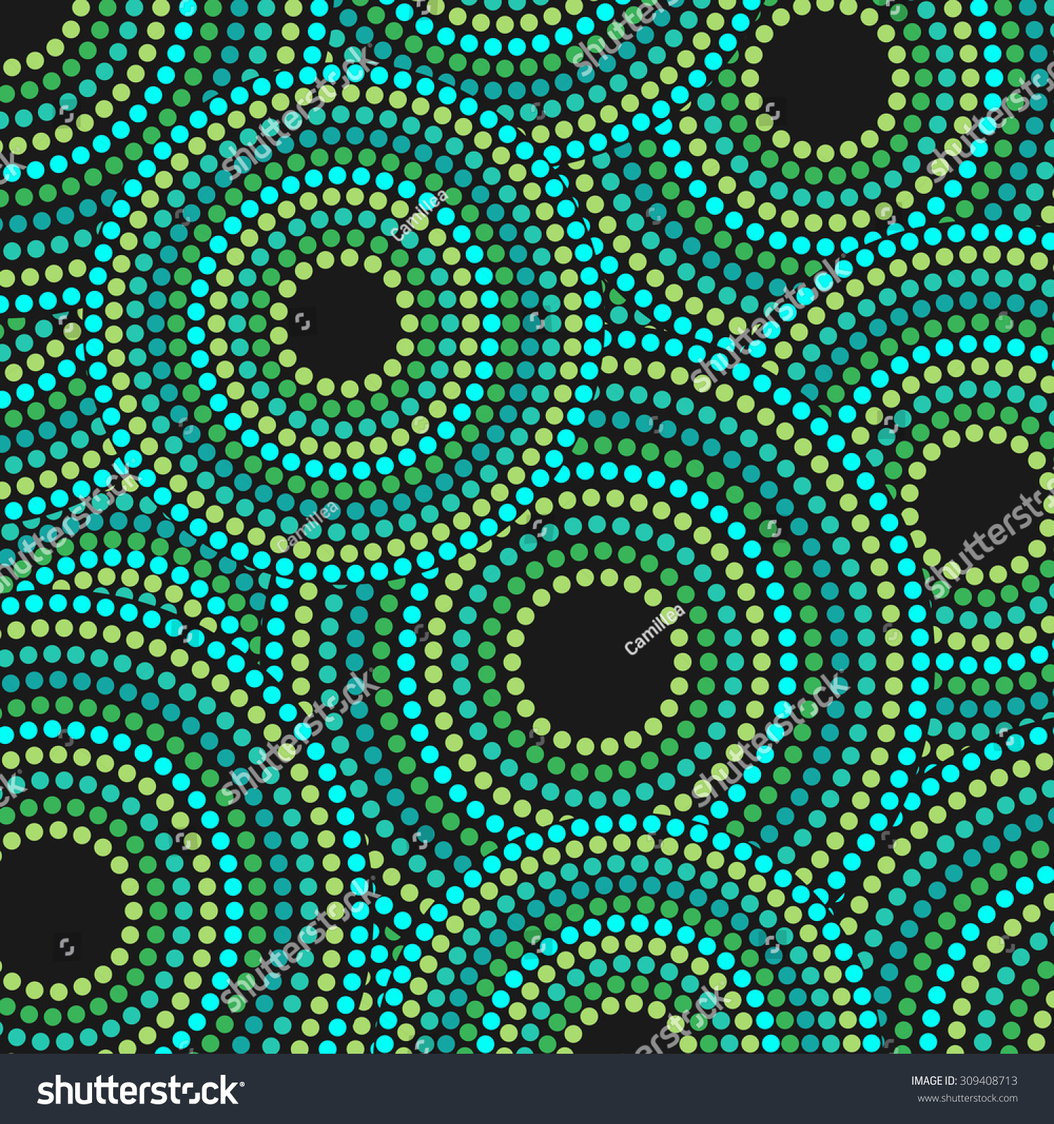 Vector Aboriginal Dotted Pattern Background Stock Vector (Royalty Free ...