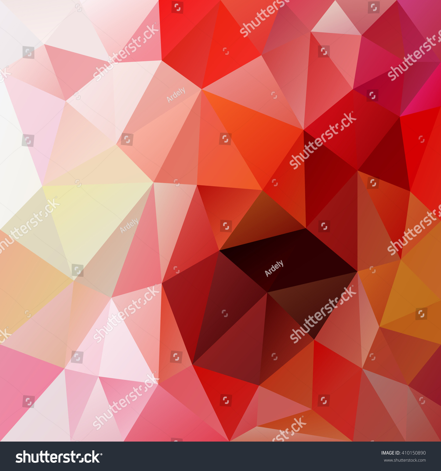 Vector Abstract Irregular Polygon Background Triangular Stock Vector