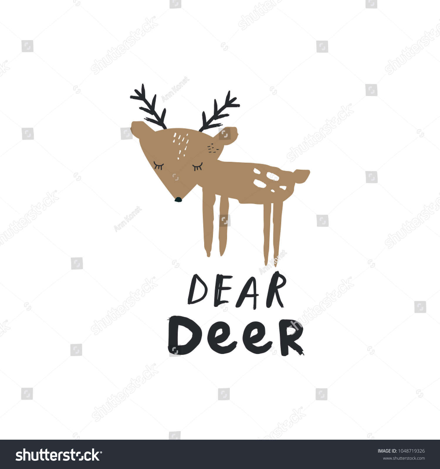 SVG of Vector and jpg image. Cartoon little deer and lettering. Scandinavian art.
Decor elements for your stuff and graphic design. Good for kids products and gifts. Clipart. Isolated. svg