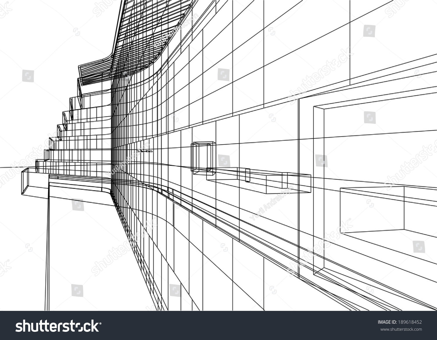 Vector Architecture Background Stock Vector Royalty Free 189618452 Vector Architecture Background Stock Vector Royalty Free 189618452