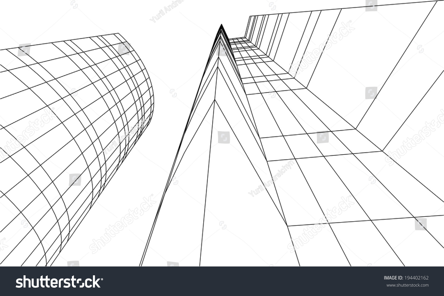 Vector Architecture Background Stock Vector (Royalty Free) 194402162 ...