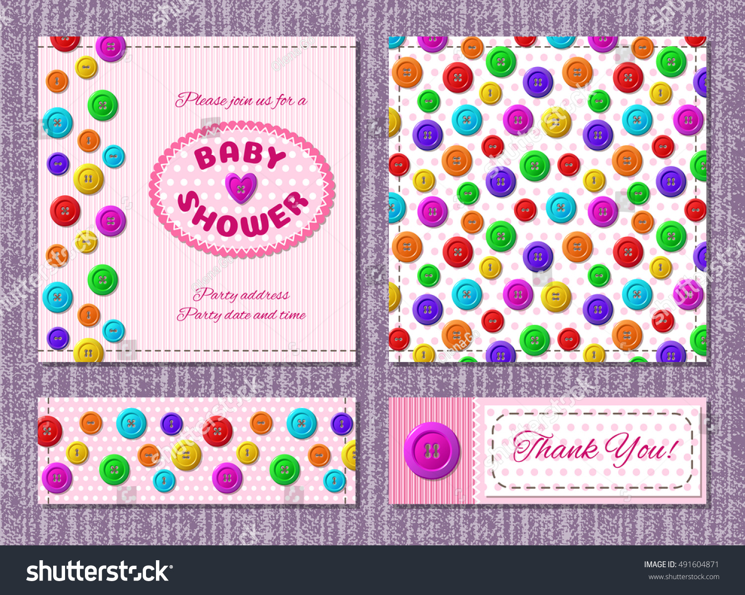 baby shower invitations and thank you cards