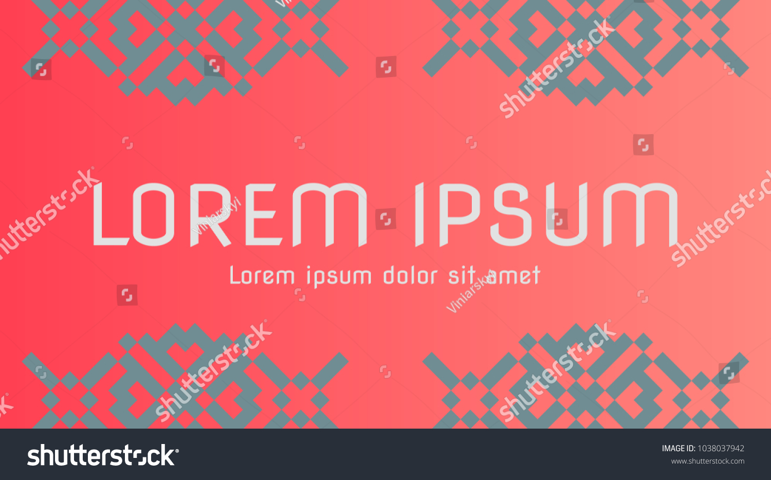 SVG of vector background for business cards, invitations and presentations. diamond-shaped ukrainian ornament on the background svg