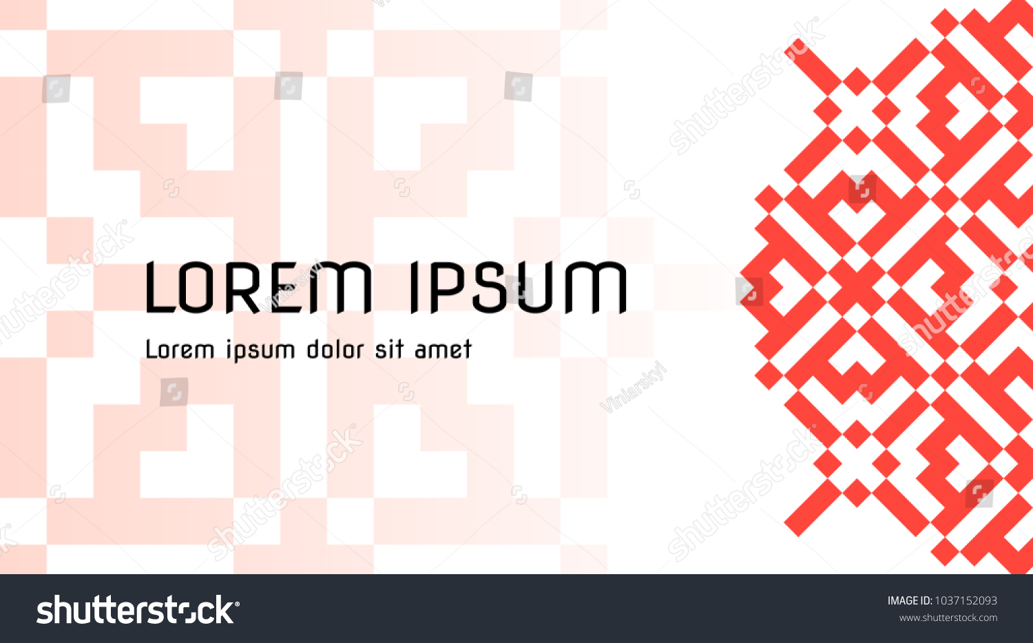 SVG of vector background for business cards, invitations and presentations. ukrainian ornament on the right hand svg