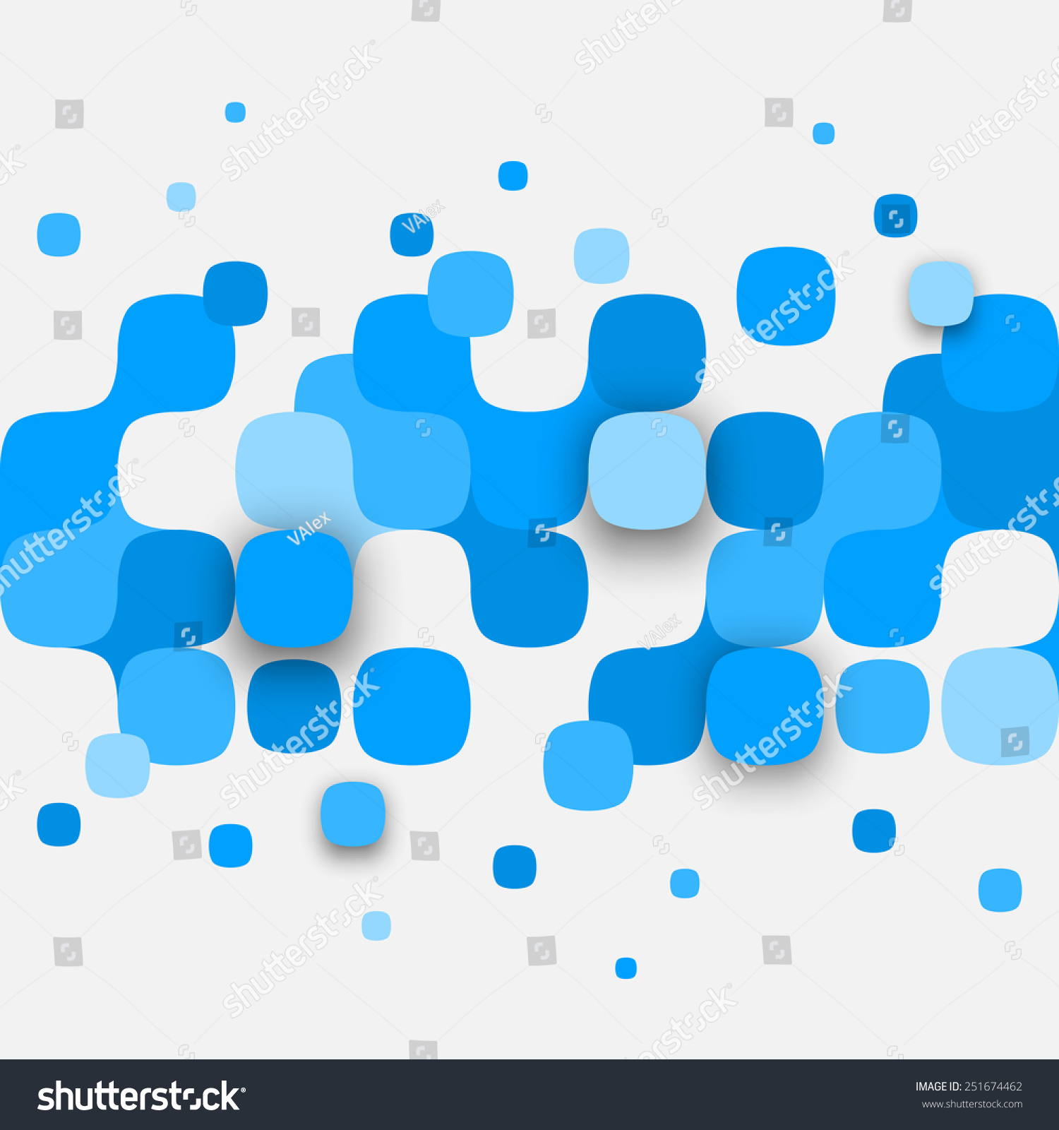 Vector Background  Illustration  Abstract Texture Squares 