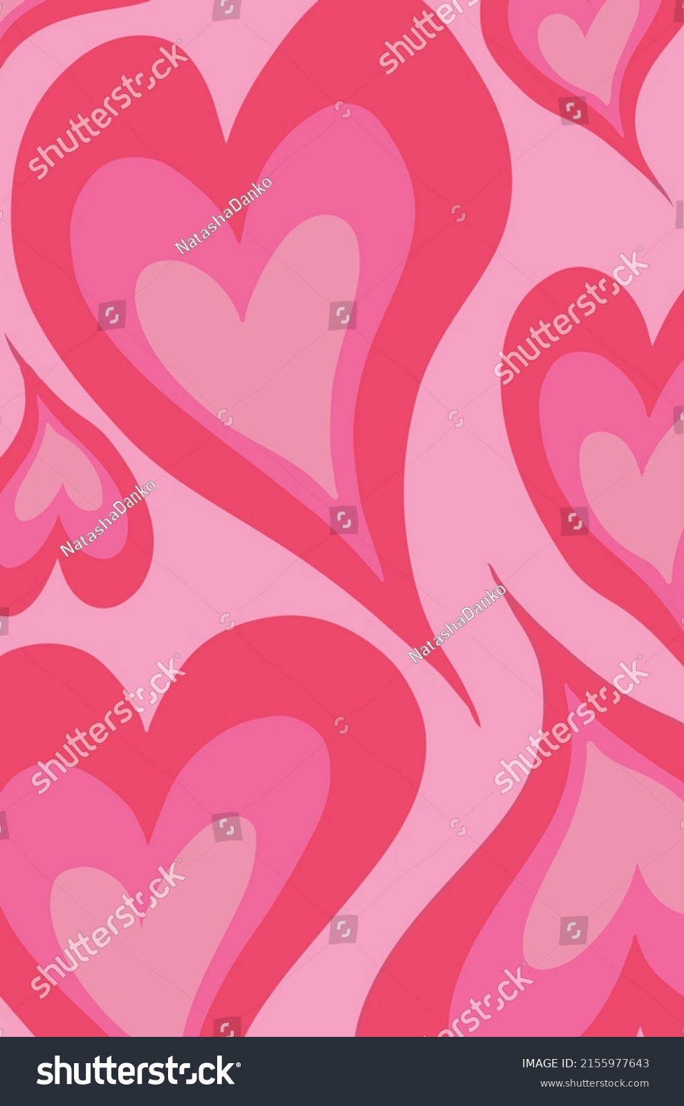 Vector Background Pink Shades Pattern Screensaver Stock Vector (Royalty