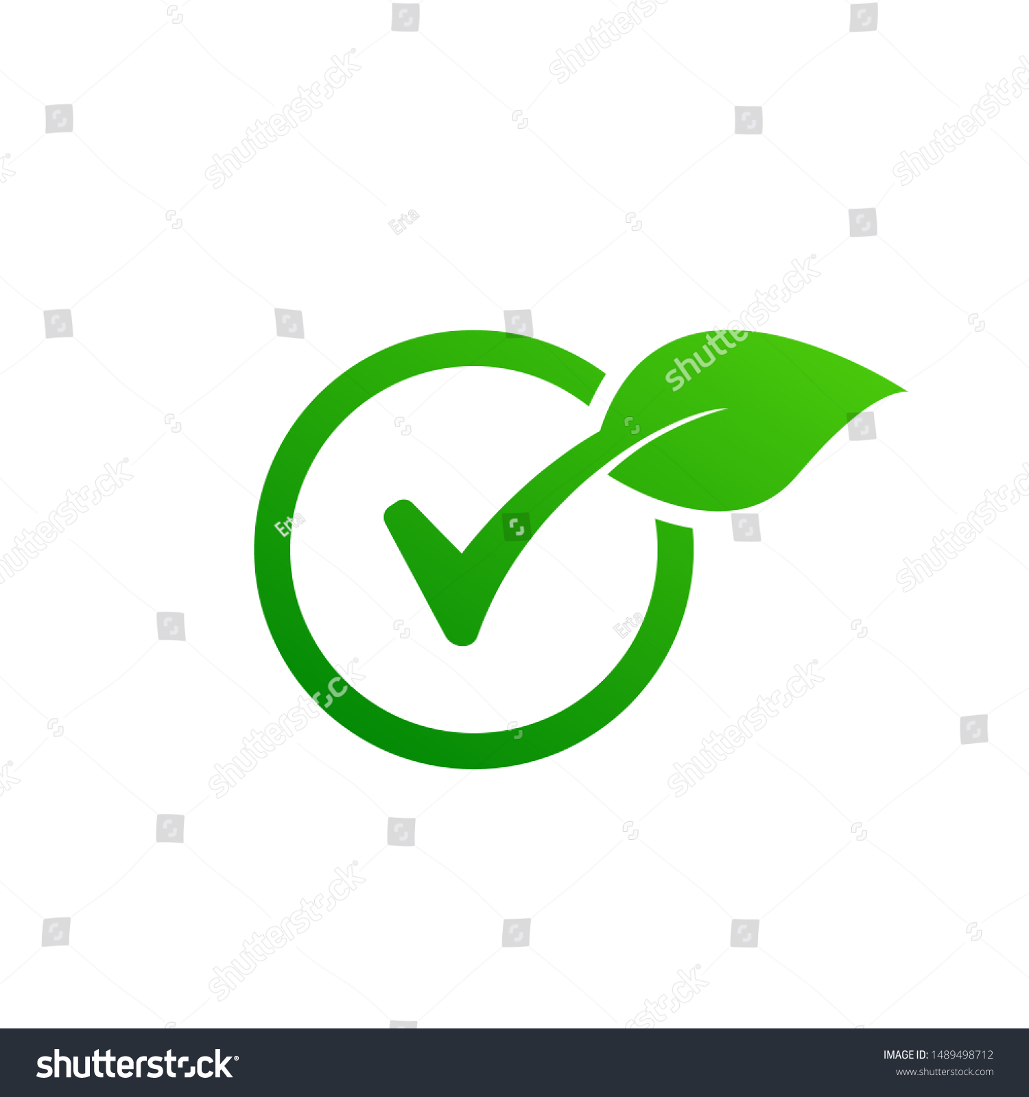 SVG of Vector bio recyclable degradable label logo template svg