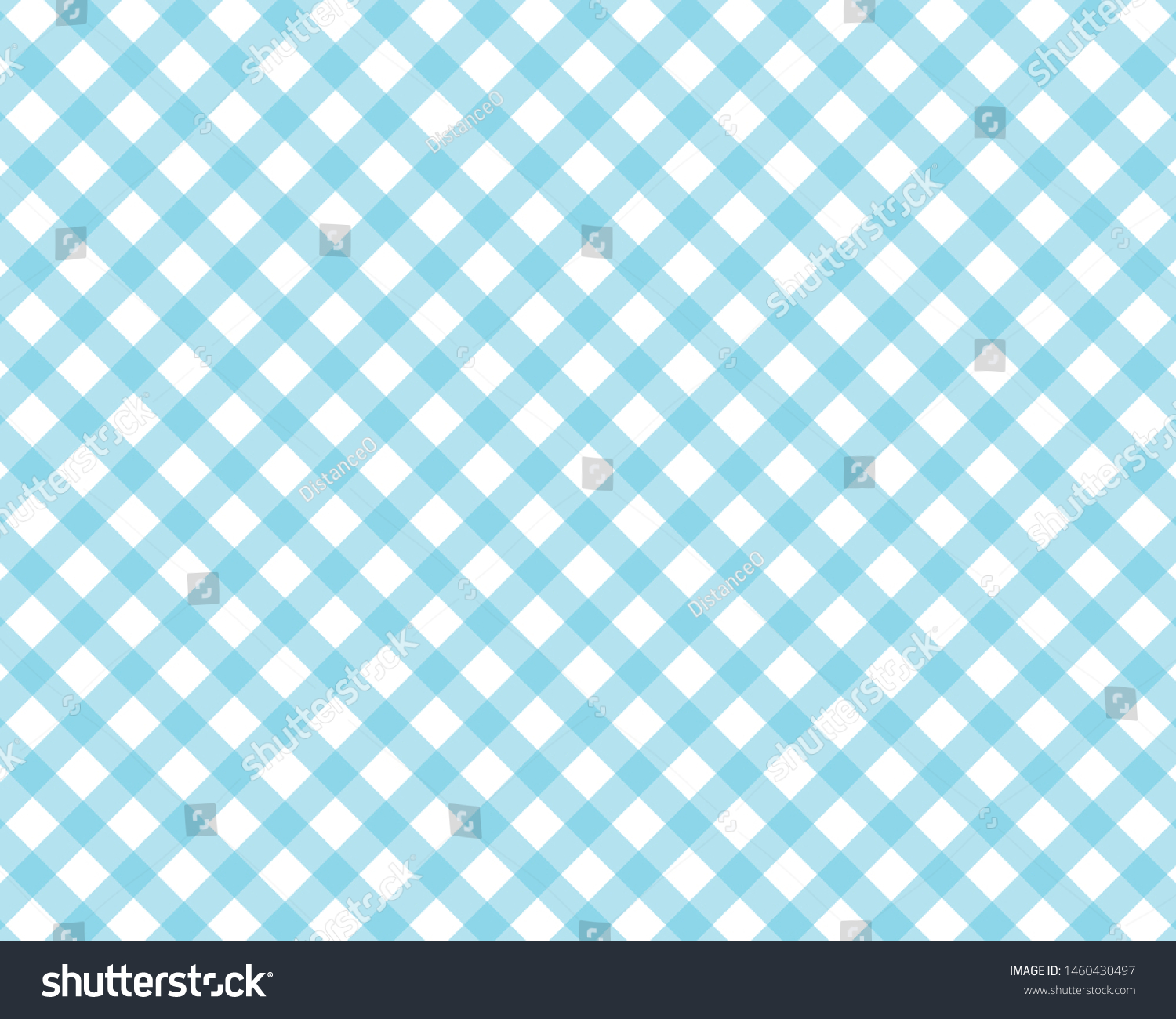 Vector Blue Background Checkered Tile Pattern Stock Vector (Royalty