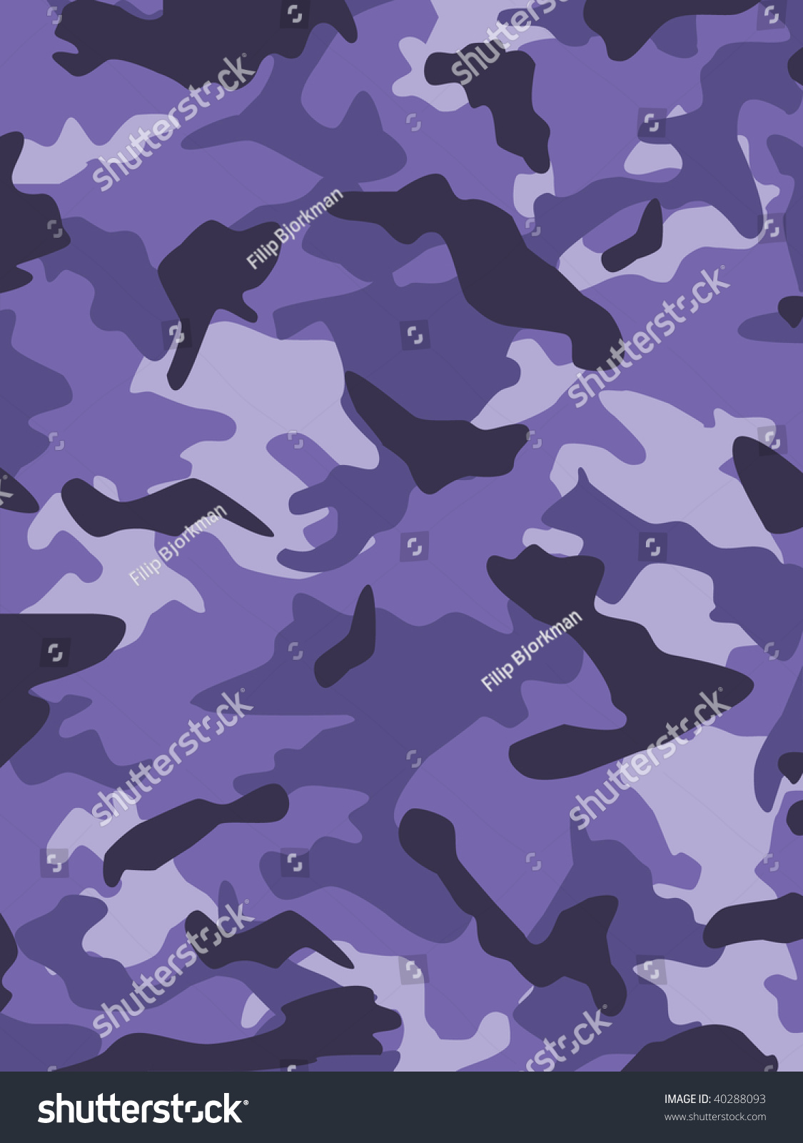 Vector Camouflage Series In Purple Scheme. - 40288093 : Shutterstock