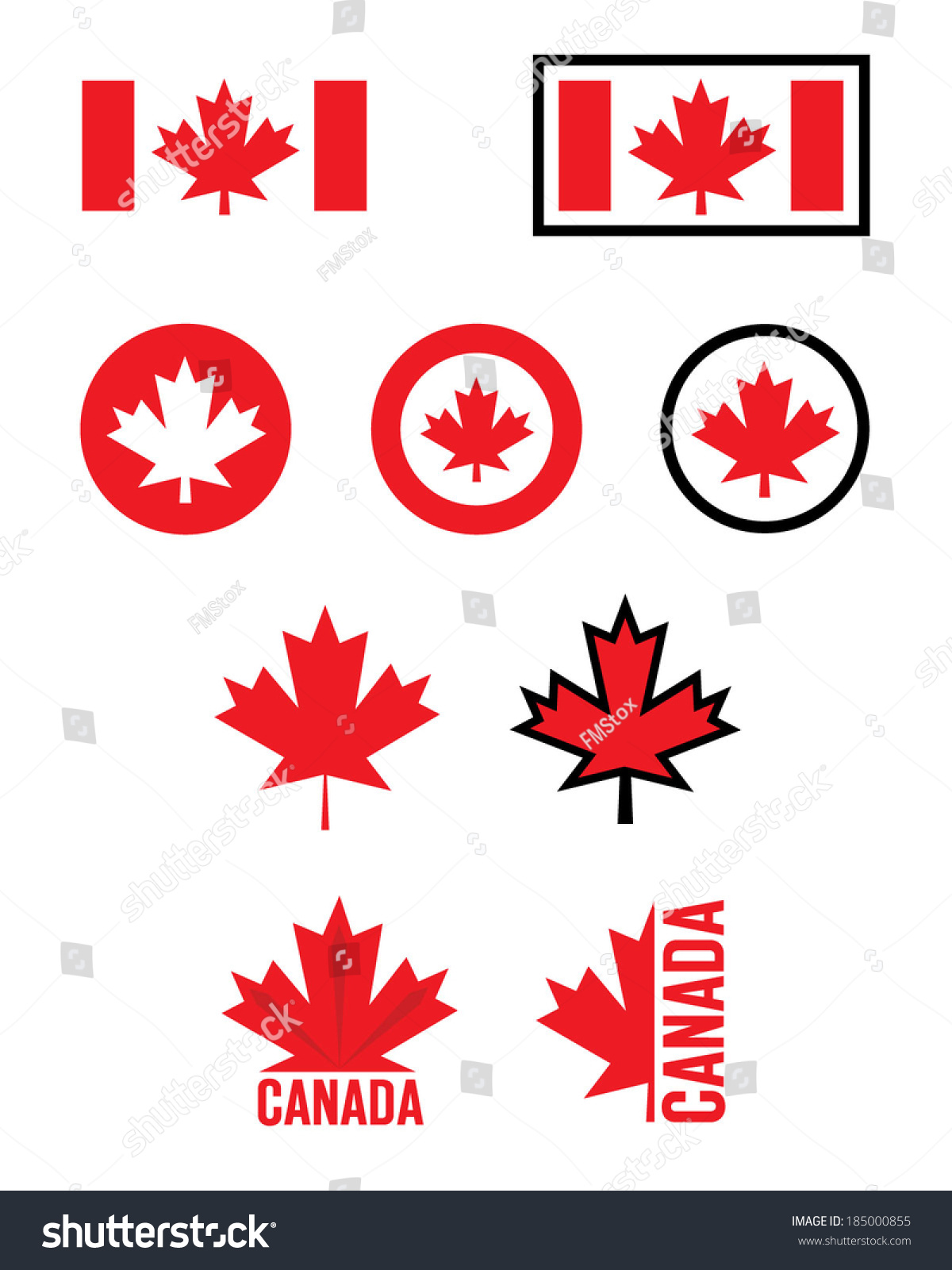quebec logo vector Leaf Canadian Icon Vector Vector Logo Maple Stock quebec logo vector Leaf Canadian Icon Vector Vector Logo Maple Stock