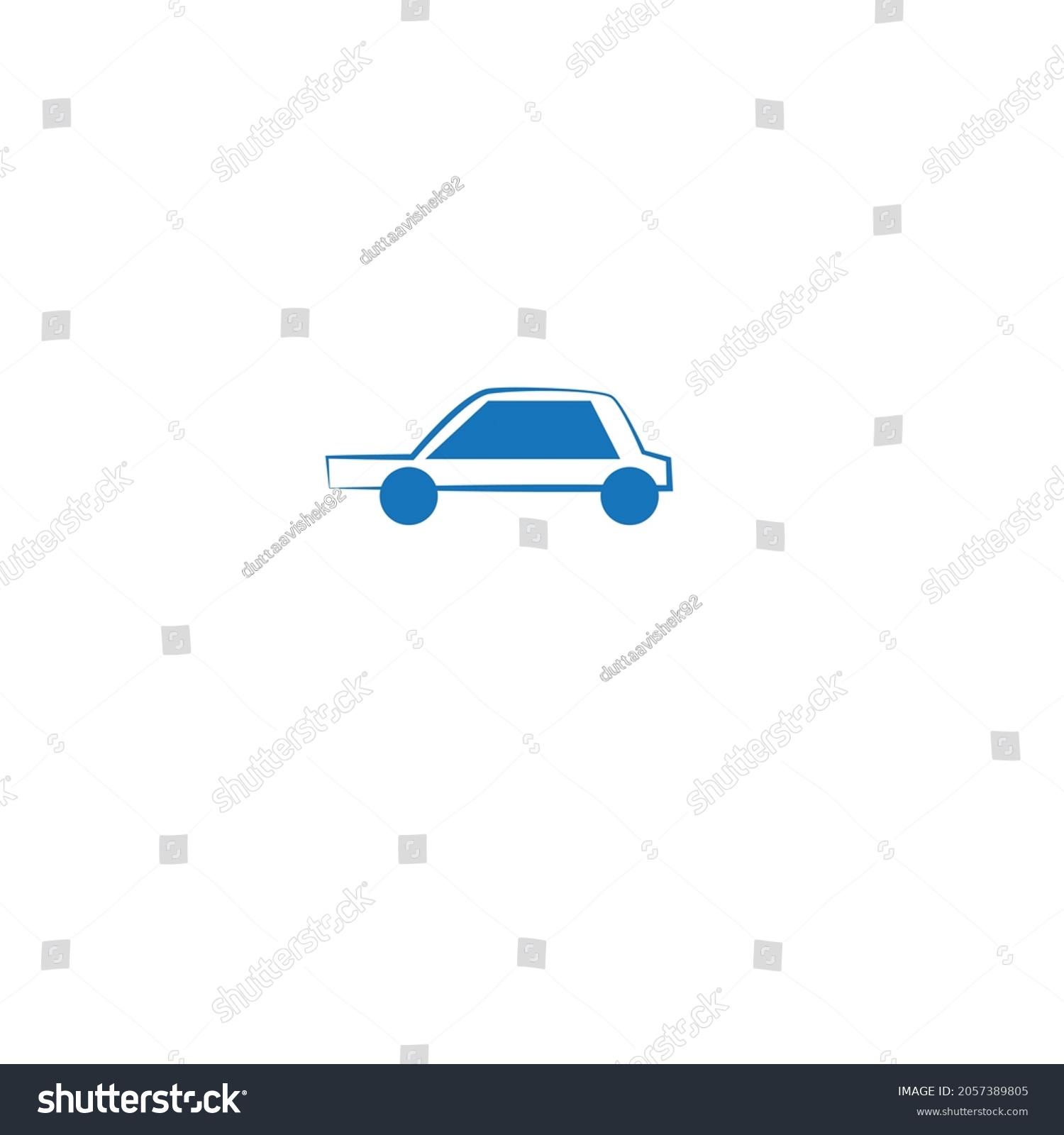 Vector Car Logo Car Clip Art Stock Vector (Royalty Free) 2057389805
