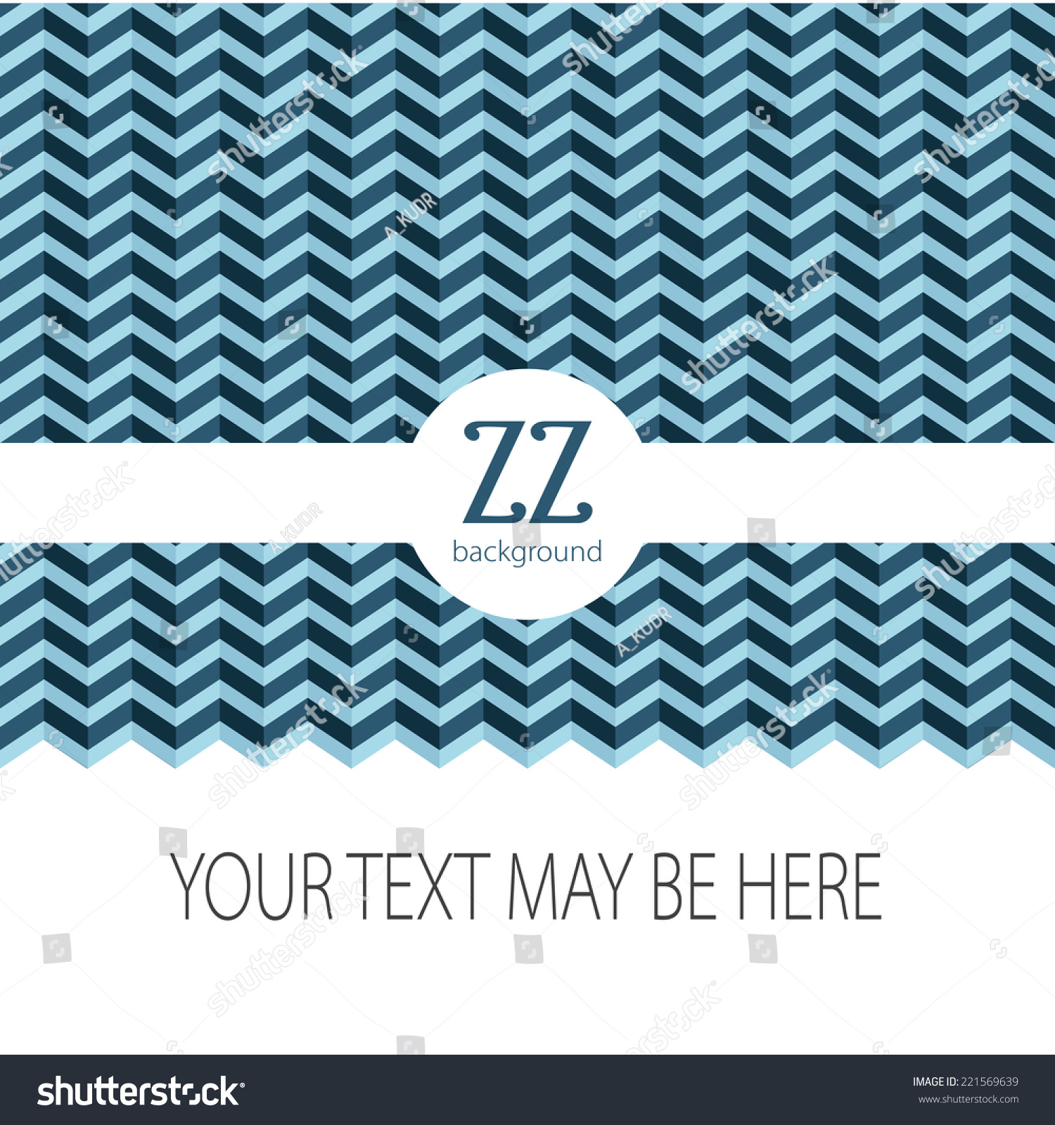 zigzag template