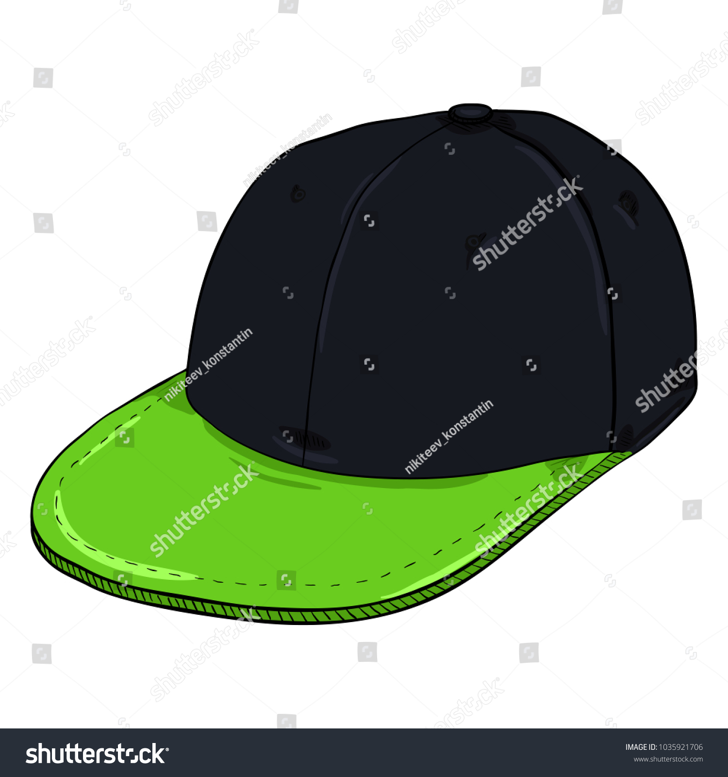 hat with peak