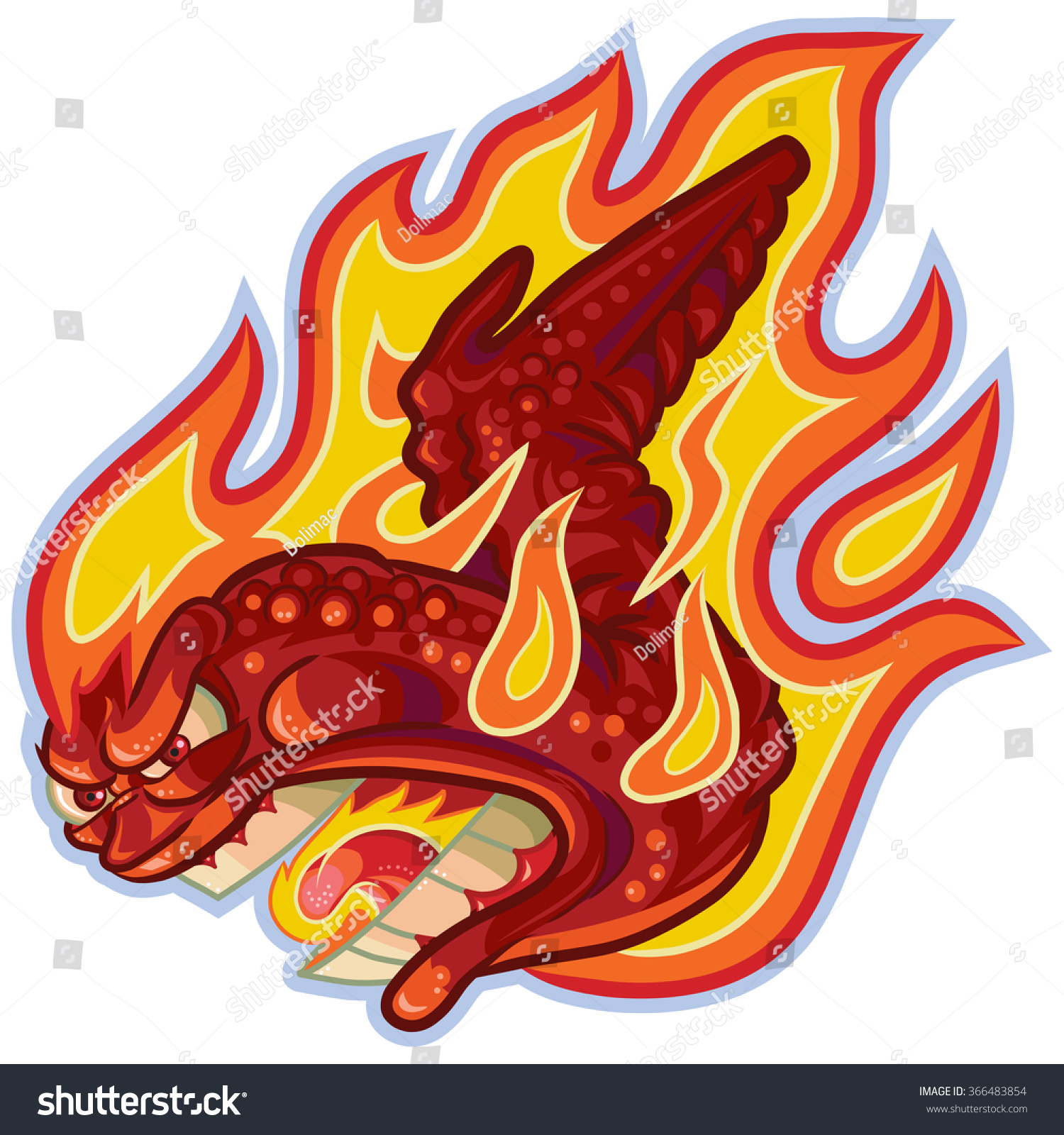 heartofmetal is censored = communism Stock-vector-vector-cartoon-clip-art-illustration-of-an-angry-buffalo-or-hot-chicken-wing-on-fire-or-in-flames-366483854