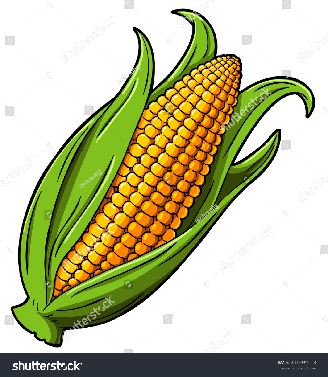 Corn cartoon Images, Stock Photos & Vectors Shutterstock