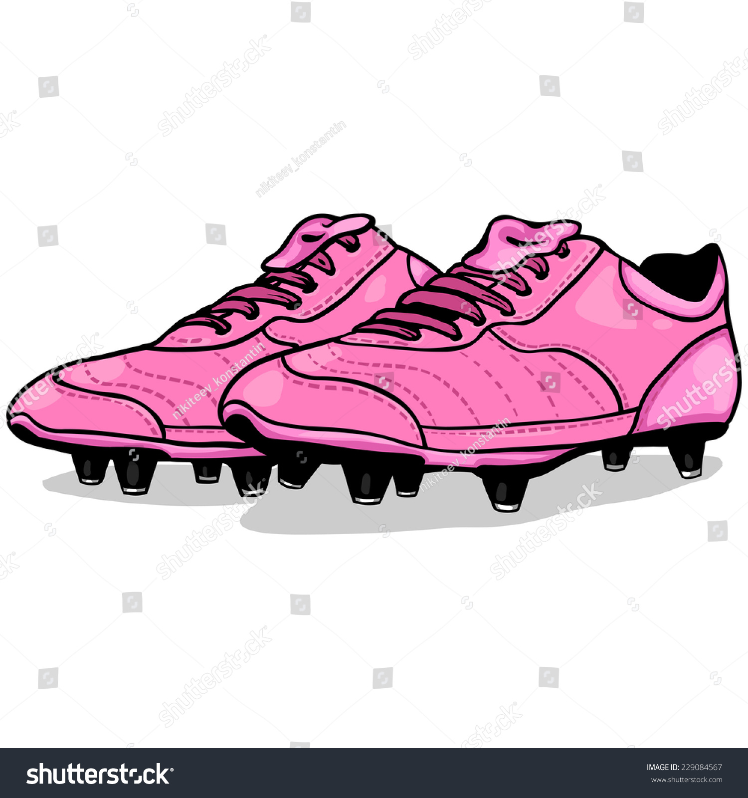 pink cr7 cleats