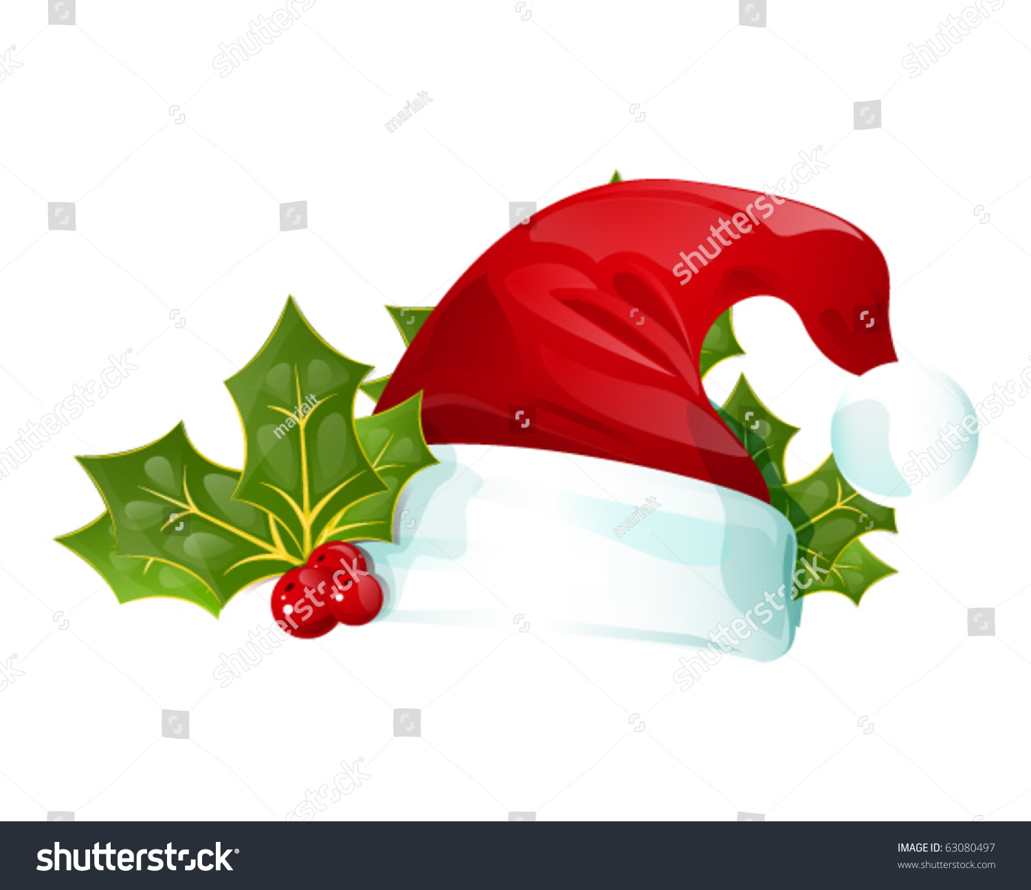 Vector Christmas Card, Eps10 - 63080497 : Shutterstock