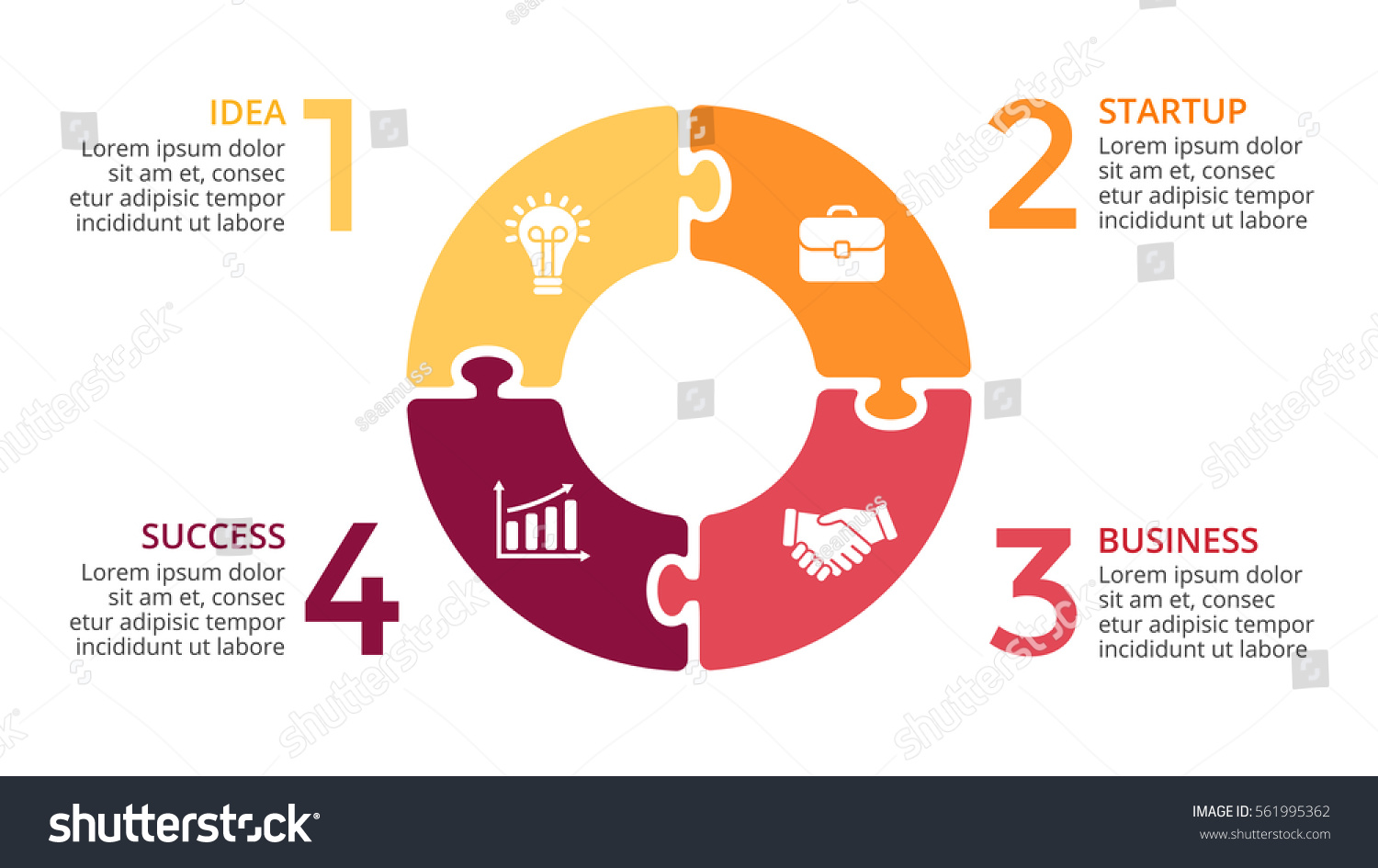 free infographic vector circle arrows Arrows Stock Circle Vector Cycle Infographic Diagram