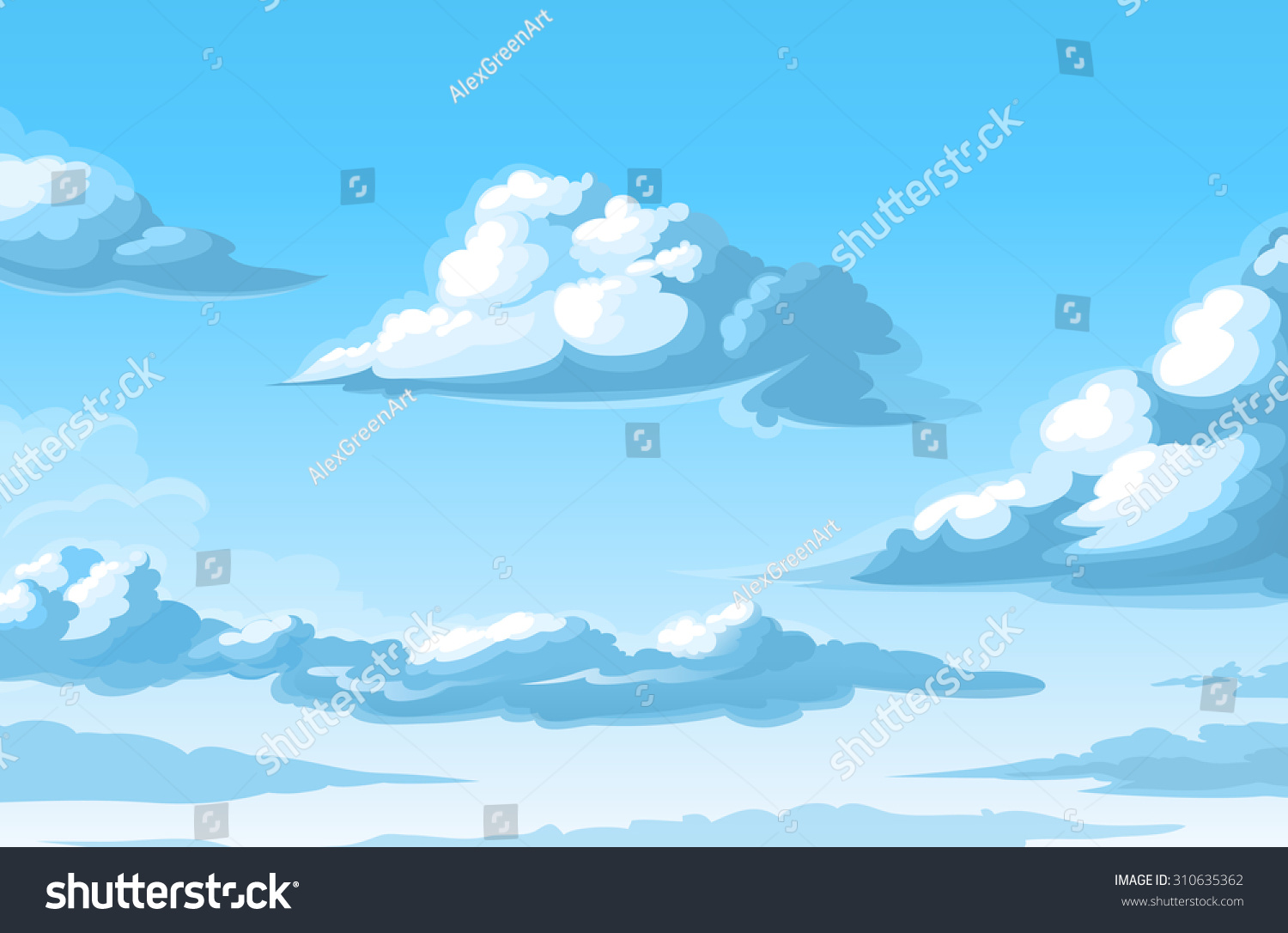 Vector Clouds - 310635362 : Shutterstock