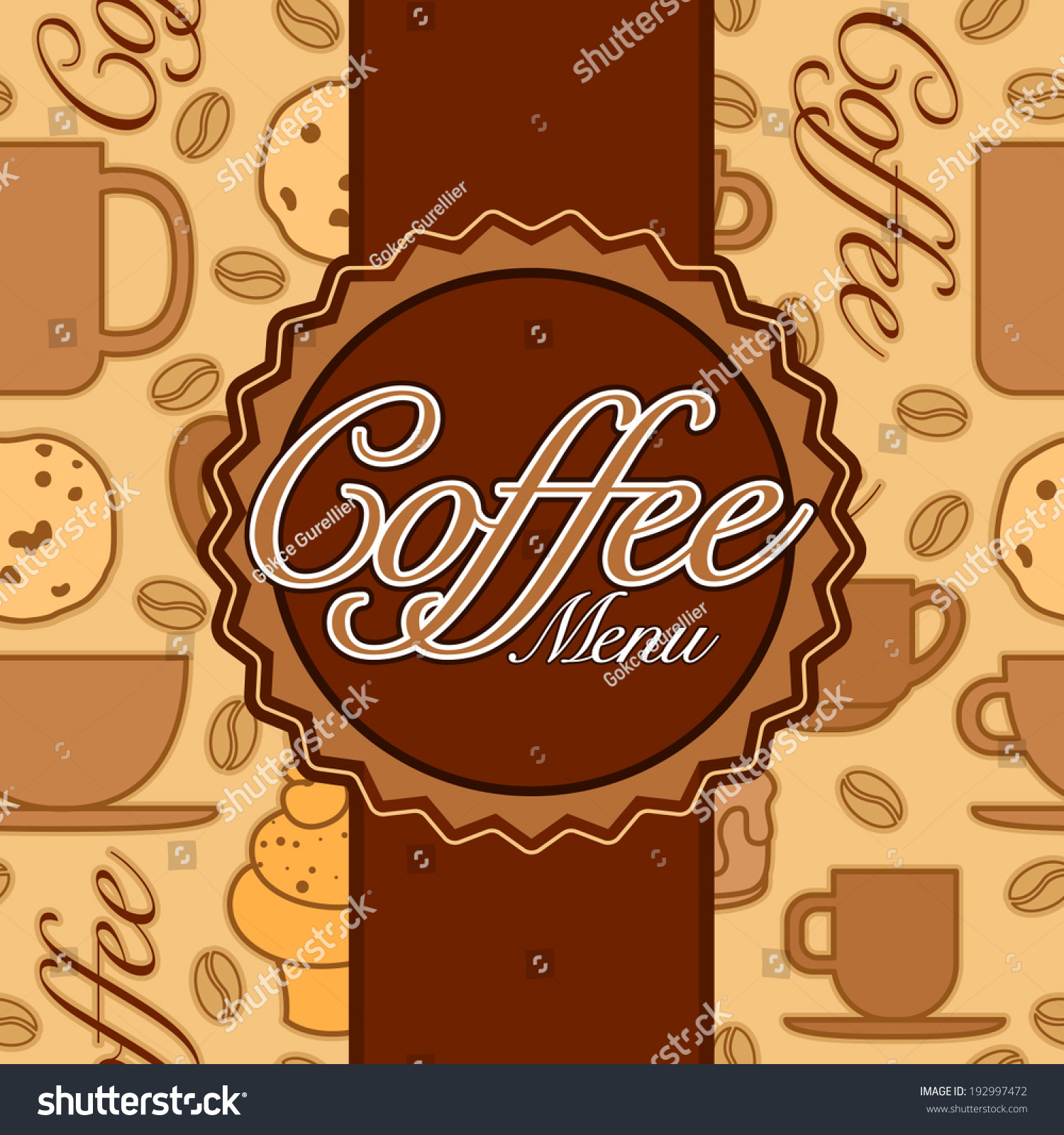 vector coffee menu design coffee shop stock vector 192997472 vector coffee menu design coffee shop stock vector 192997472