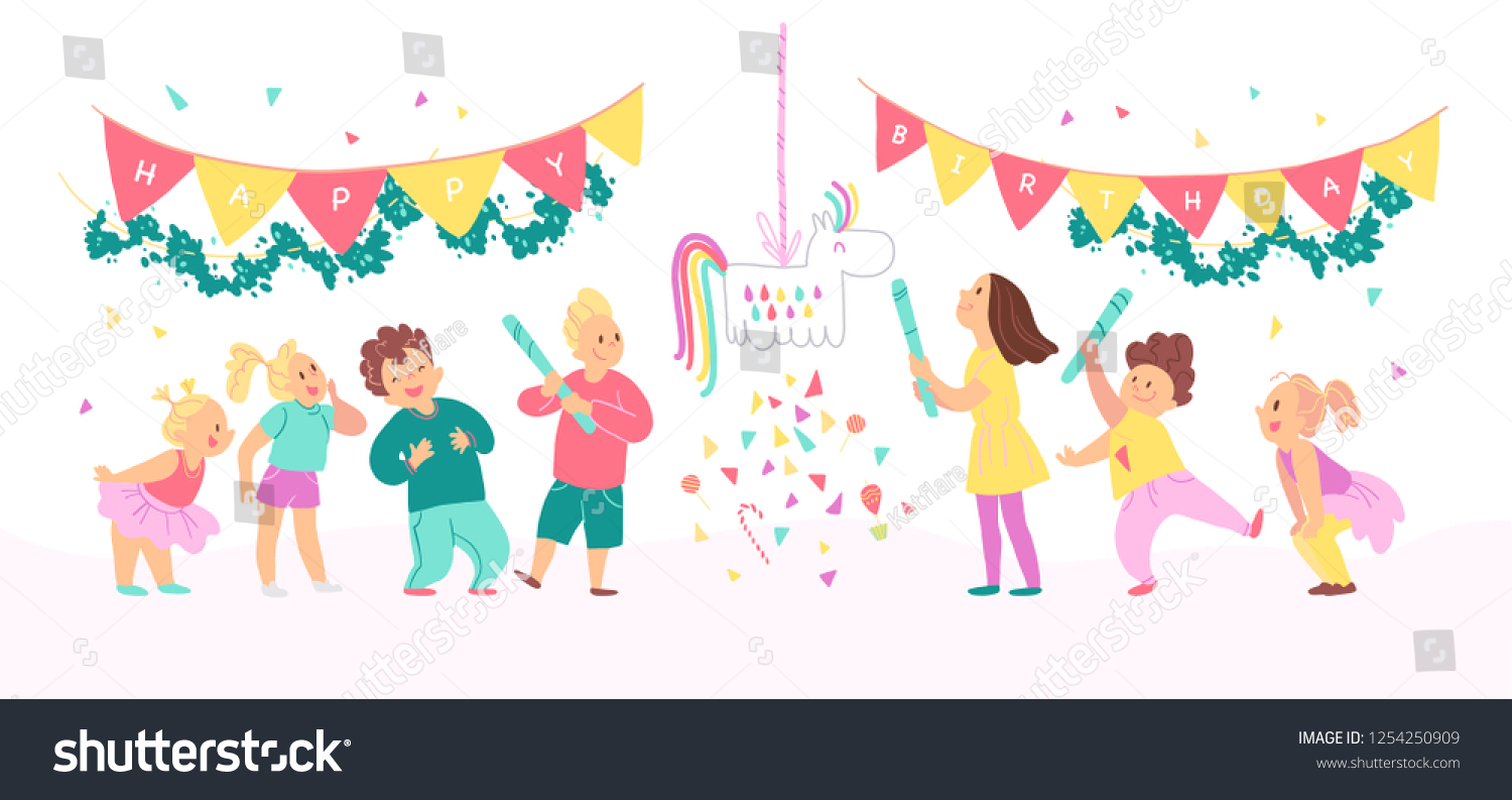 vector collection birthday party