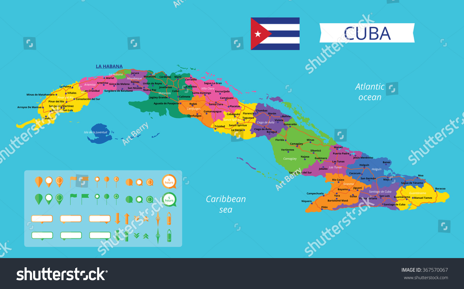 Image result for map of cuba