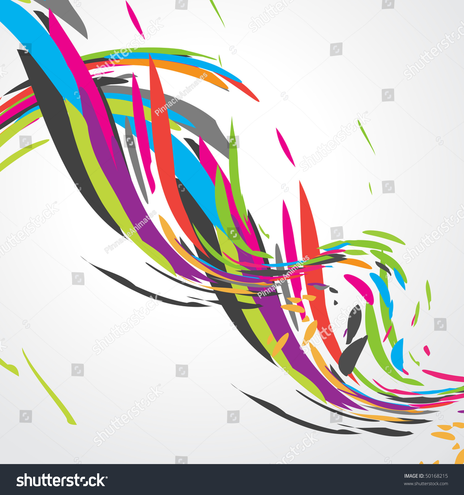 vector colorful abstract wave design background stock vector wave designs