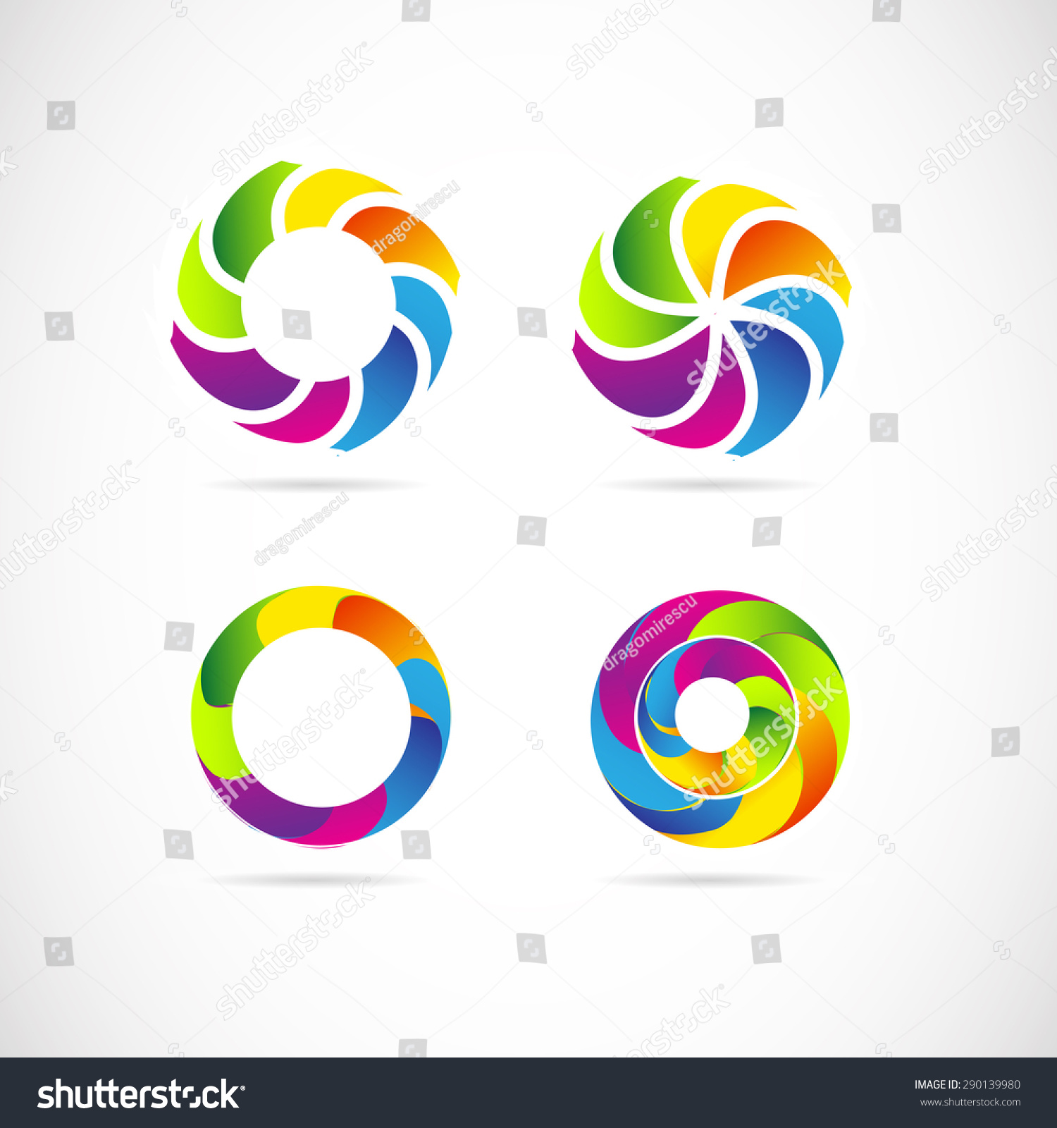 Vector Company Logo Icon Element Template Stock Vector 290139980 Shutterstock Vector Company Logo Element Template