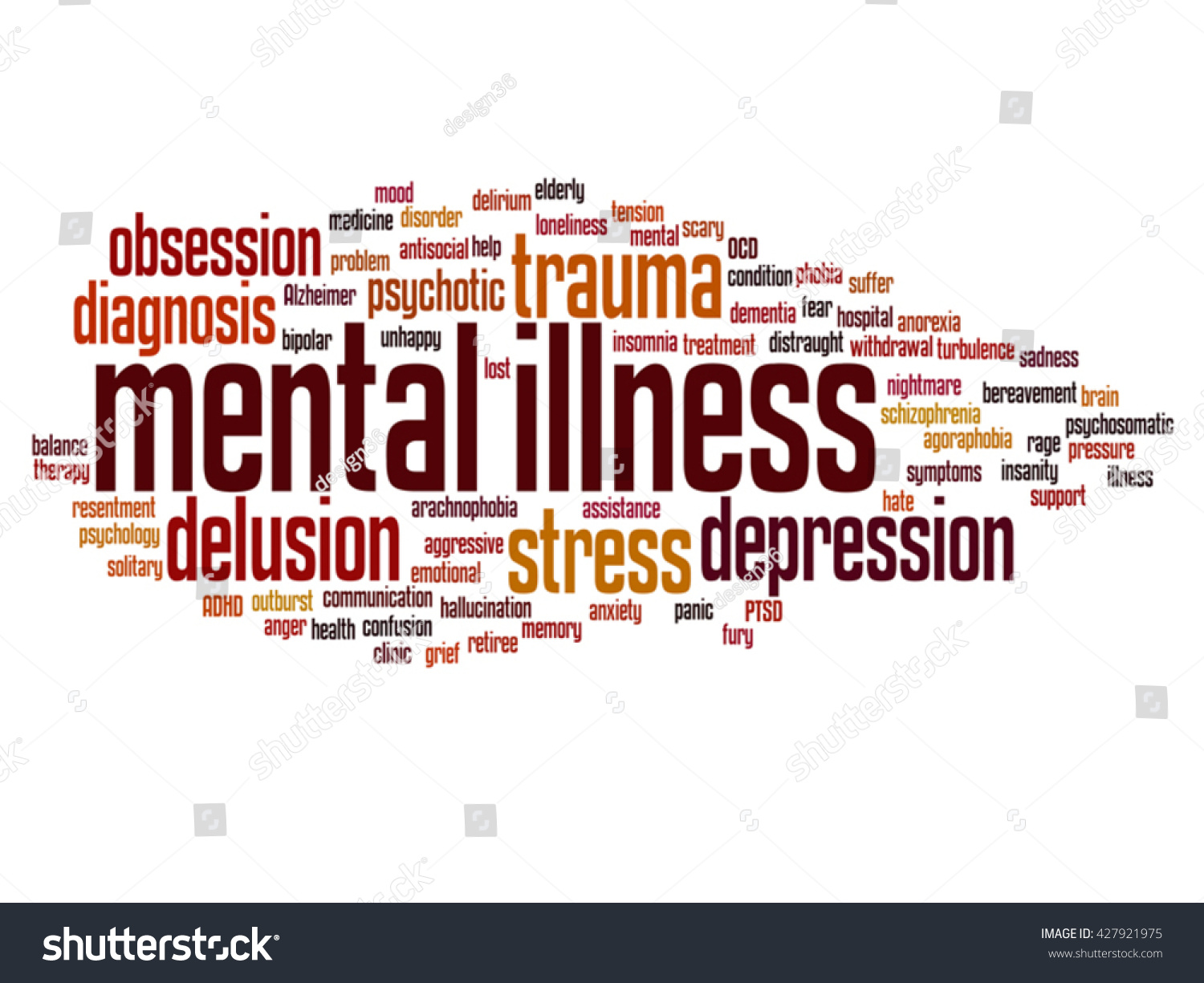 Vector Concept Conceptual Mental Illness Disorder Management Or Therapy ...