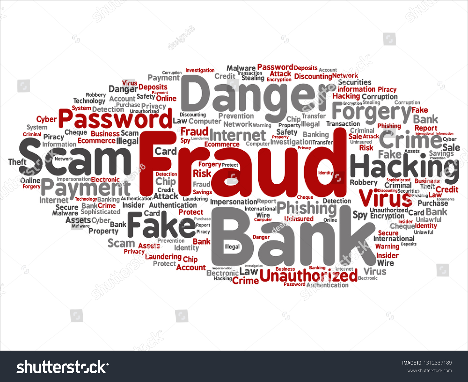 Vector Conceptual Bank Fraud Payment Scam Stock Vector (Royalty Free ...