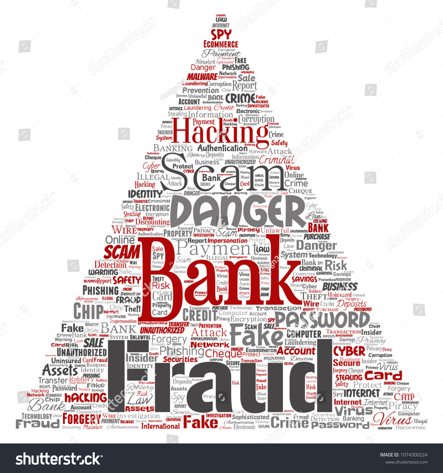 Vector Conceptual Bank Fraud Payment Scam Stock Vector (Royalty Free ...