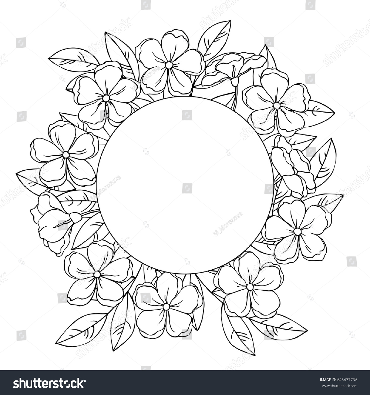 Free Free 64 Simple Flower Circle Svg SVG PNG EPS DXF File