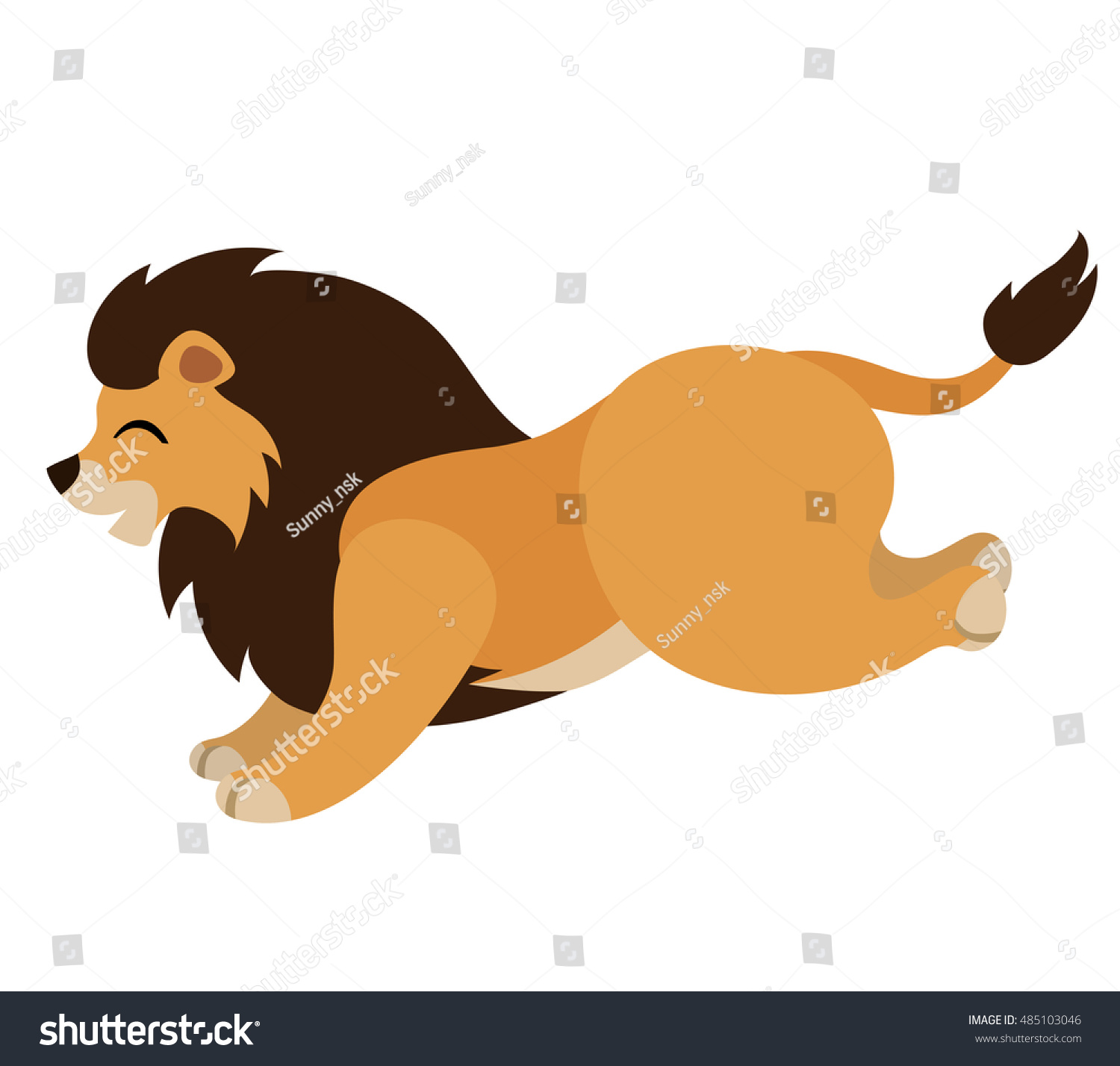 Free Free 189 Running Lion Svg SVG PNG EPS DXF File