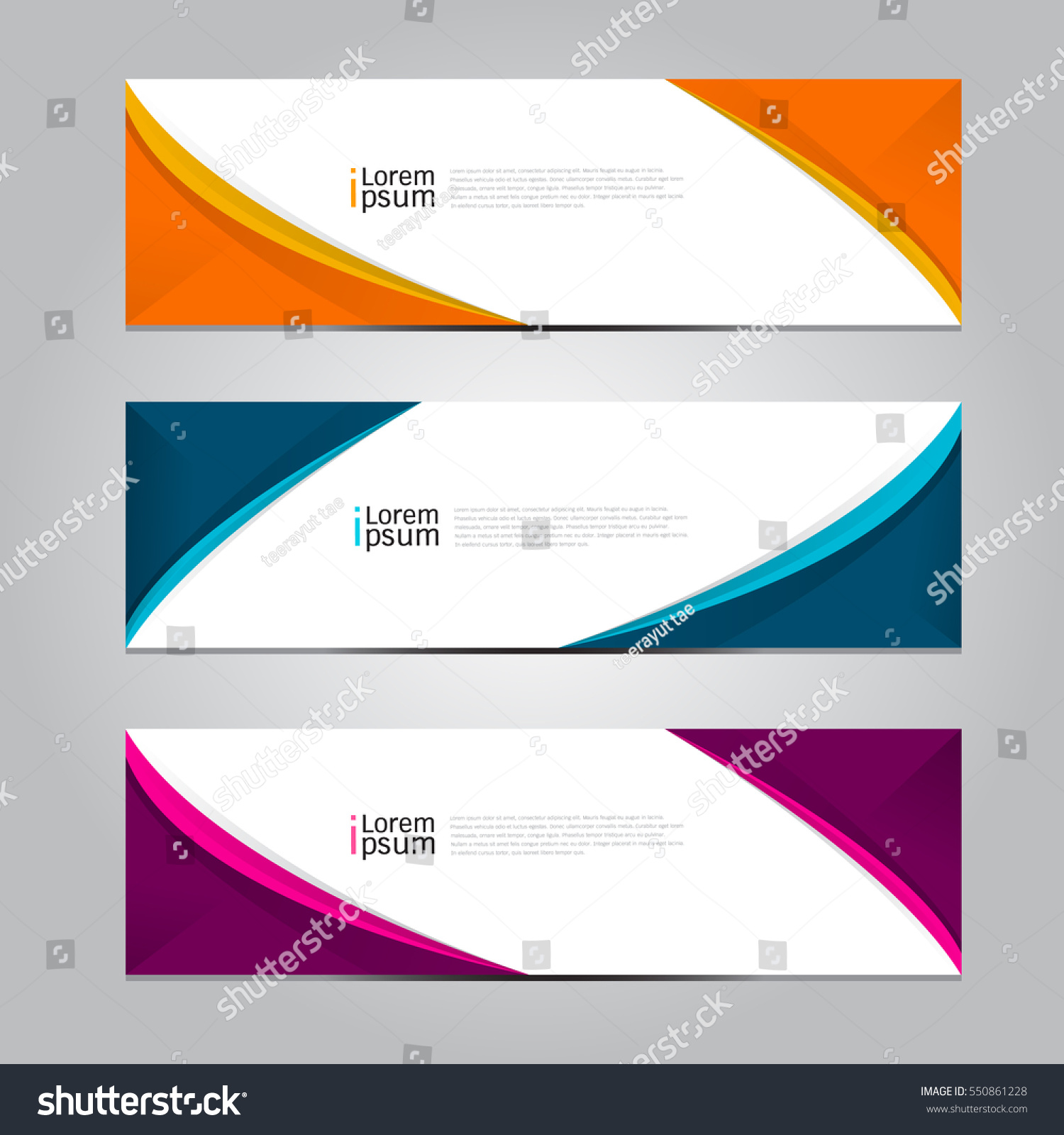 Vector Design Banner Background Stock Vector 550861228 - Shutterstock