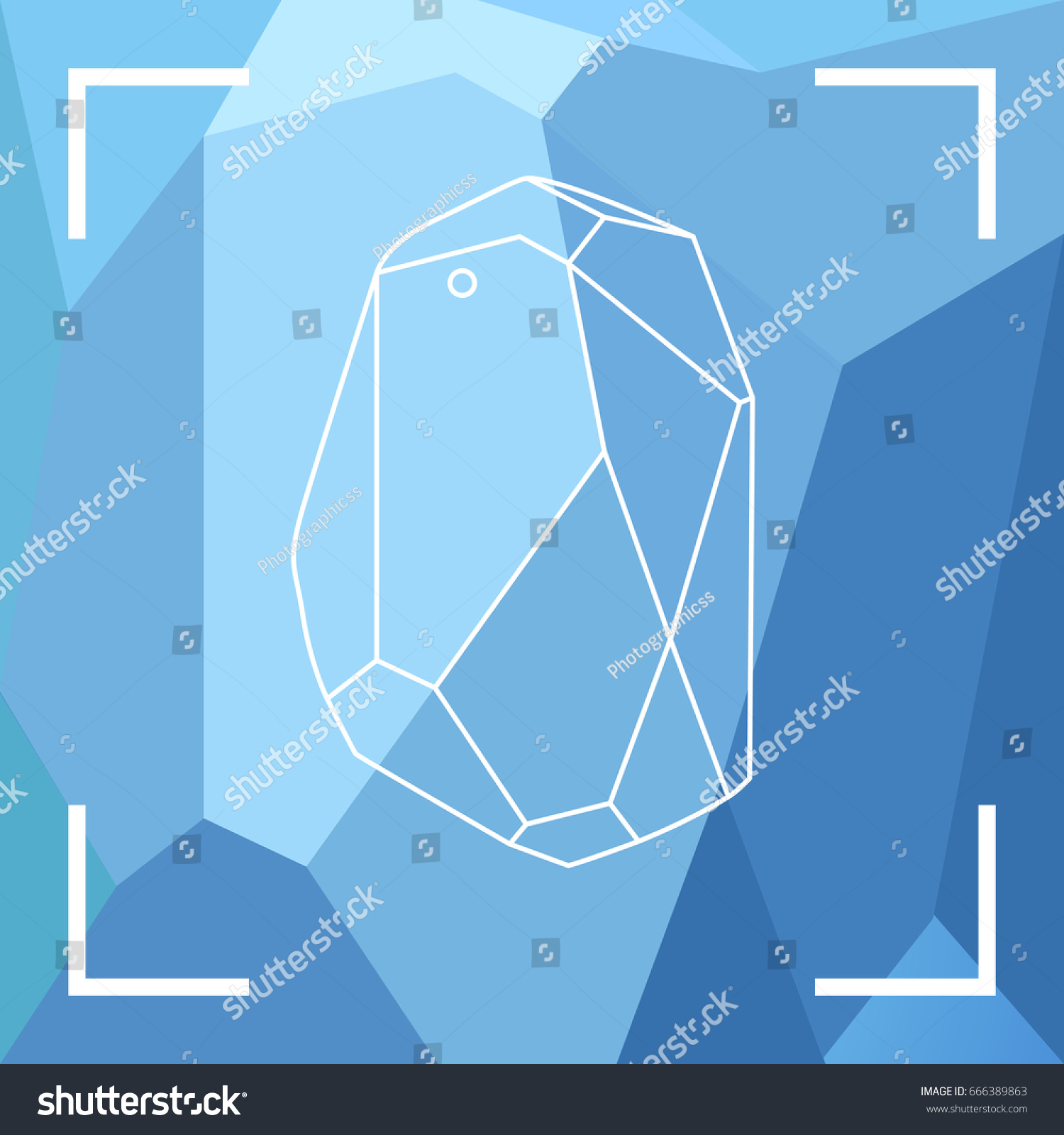 Vector Design Beacon Device Small Radio Stock Vector Royalty Free