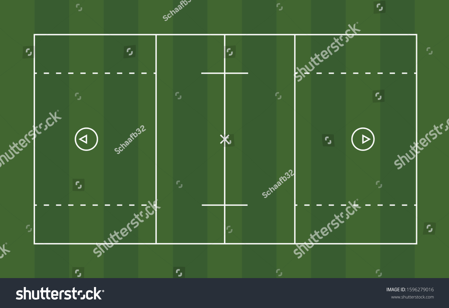 Vector Diagram Mens Lacrosse Field เวกเตอร์สต็อก (ปลอดค่าลิขสิทธิ์