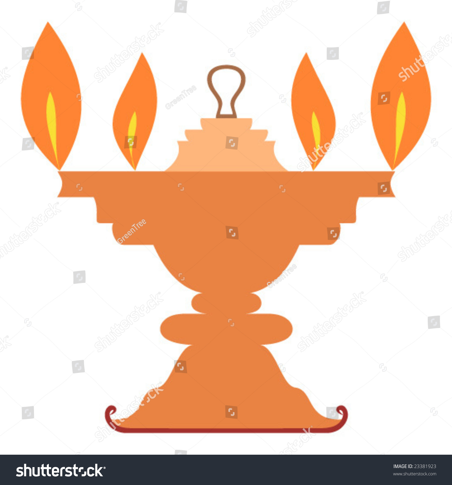 Vector Diwali, The Festival Of Lights, Lamp - 23381923 : Shutterstock