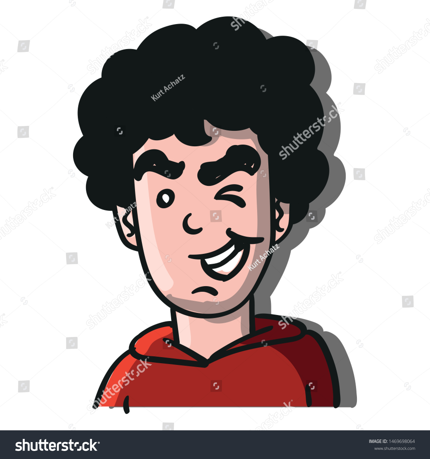 Featured image of post Black Curly Hair Cartoon Characters Boy Black man with curly hair cartoon character isolated on white background