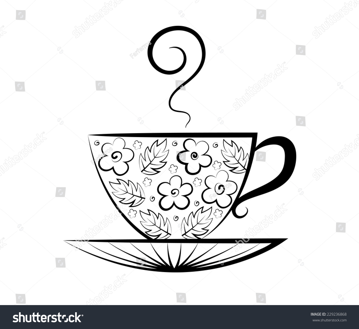 Image for coffee mug cartoon