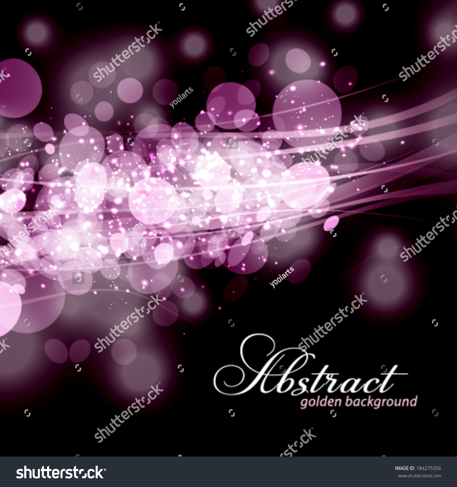 Vector Elegant Abstract Light Background. - 184275356 : Shutterstock