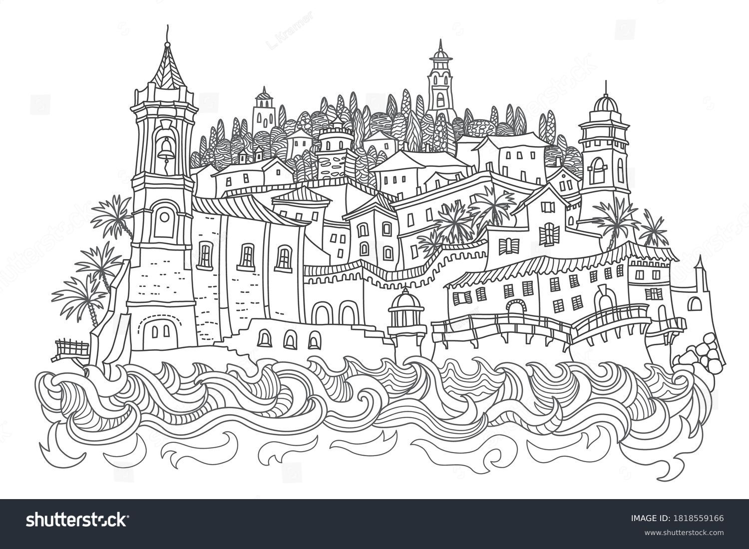 6,940 Castle colouring page Stock Illustrations, Images & Vectors ...